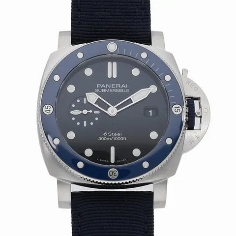 Panerai Submersible PAM 01289 44mm Steel Blue