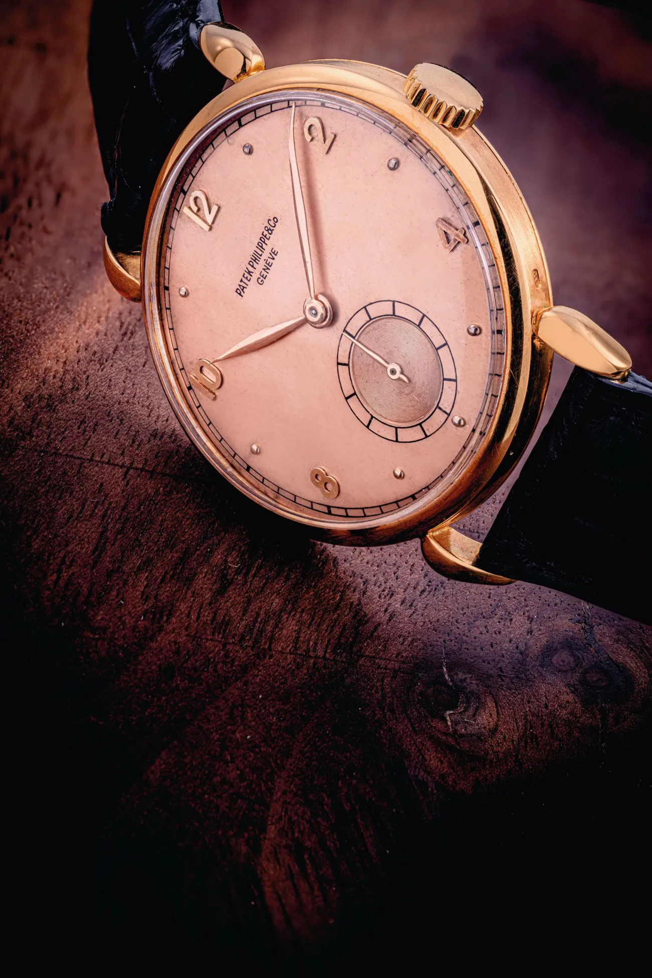 Patek Philippe 1509 35mm Rose gold Cream