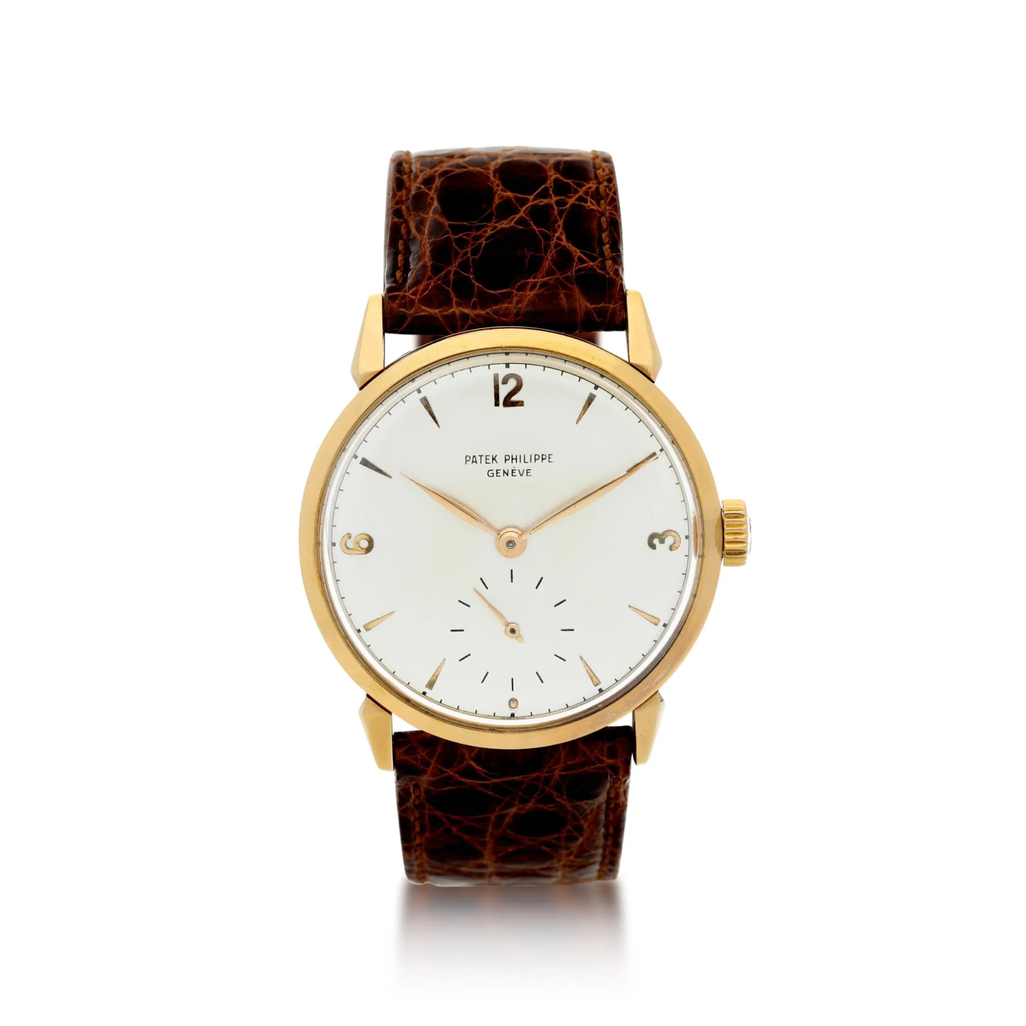 Patek Philippe Calatrava 1578 35mm Rose gold Silver