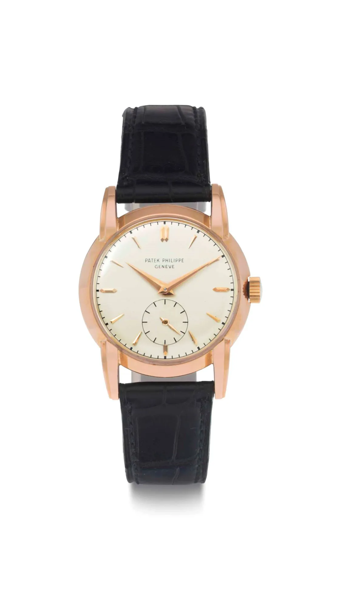 Patek Philippe Calatrava 2429 32.5mm Rose gold Silver