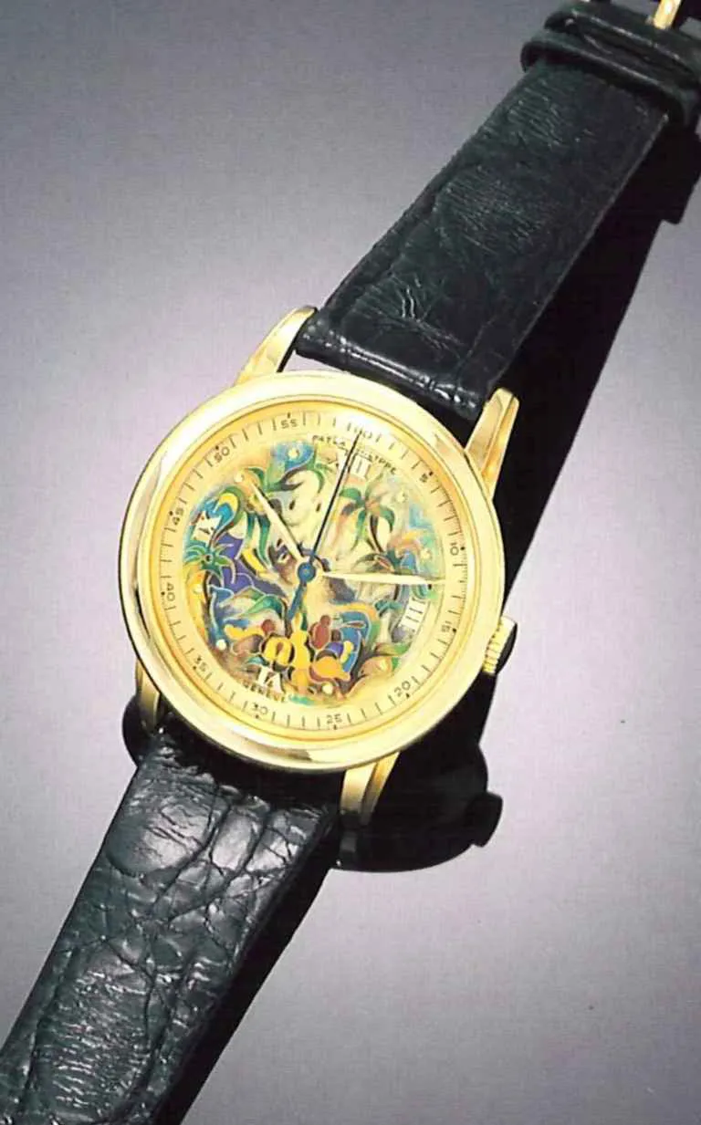 Patek Philippe 2481 36mm Yellow gold Enamel