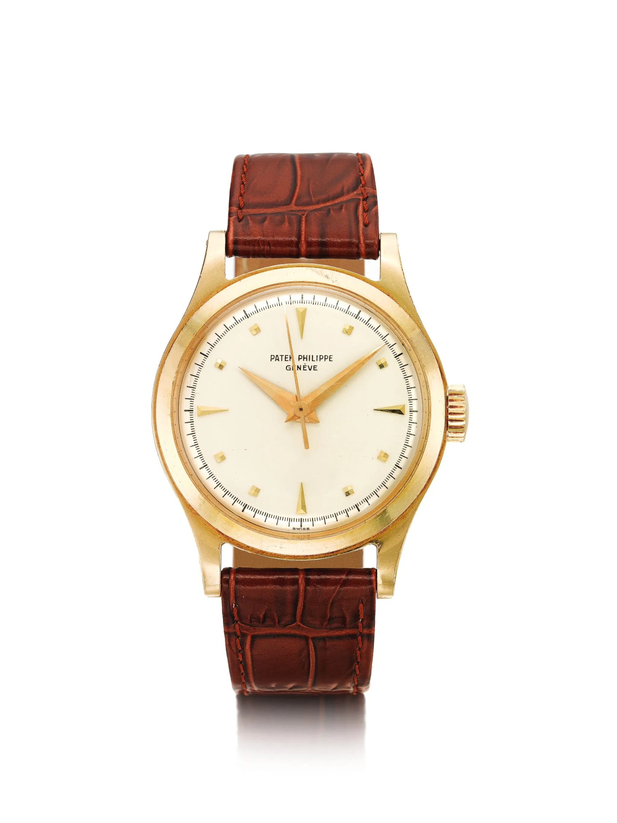 Patek Philippe Calatrava 2508 35mm Yellow gold Silver