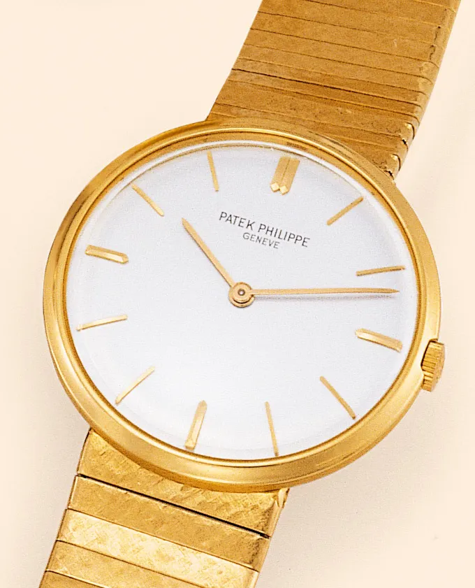 Patek Philippe 2591 34mm Yellow gold White