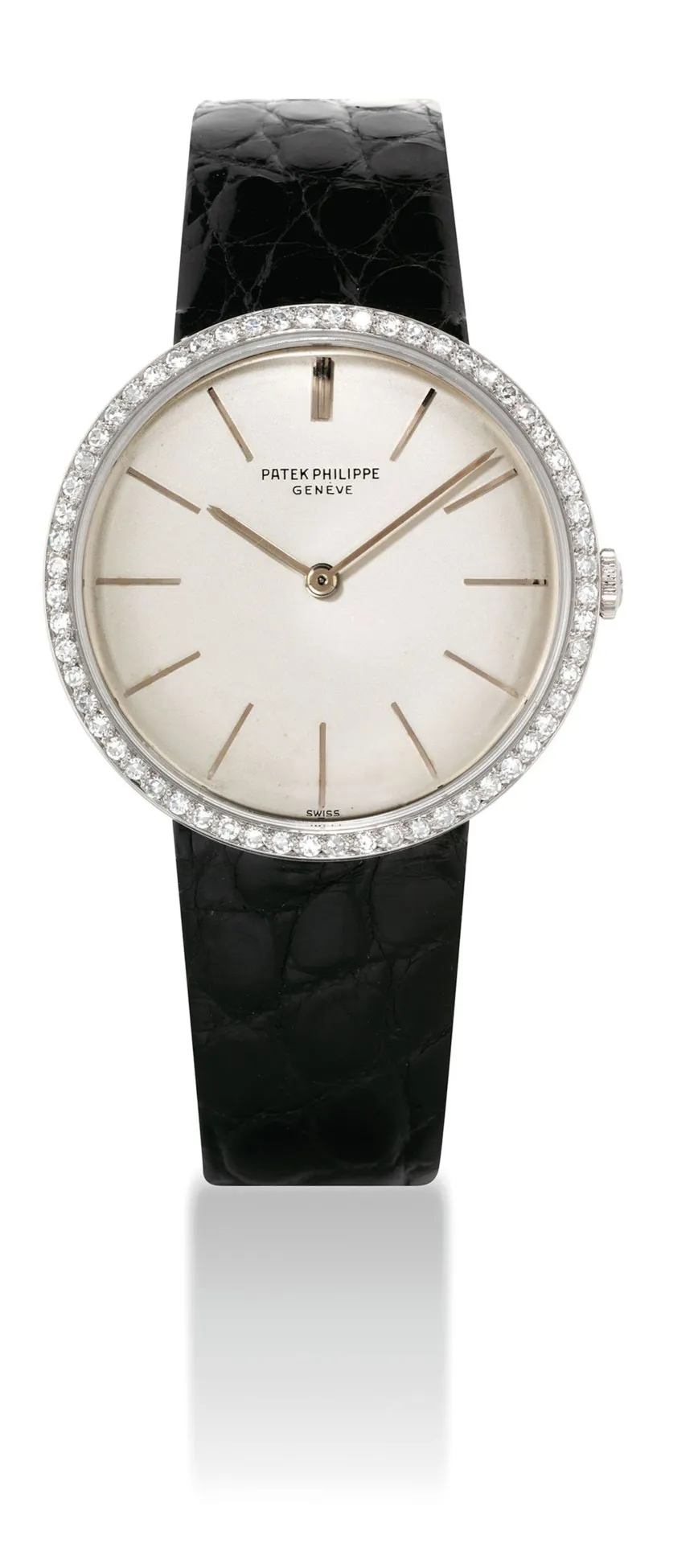 Patek Philippe Calatrava 2591 34mm White gold Silver