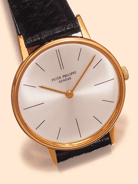 Patek Philippe 2592/1 33mm Yellow gold Silver