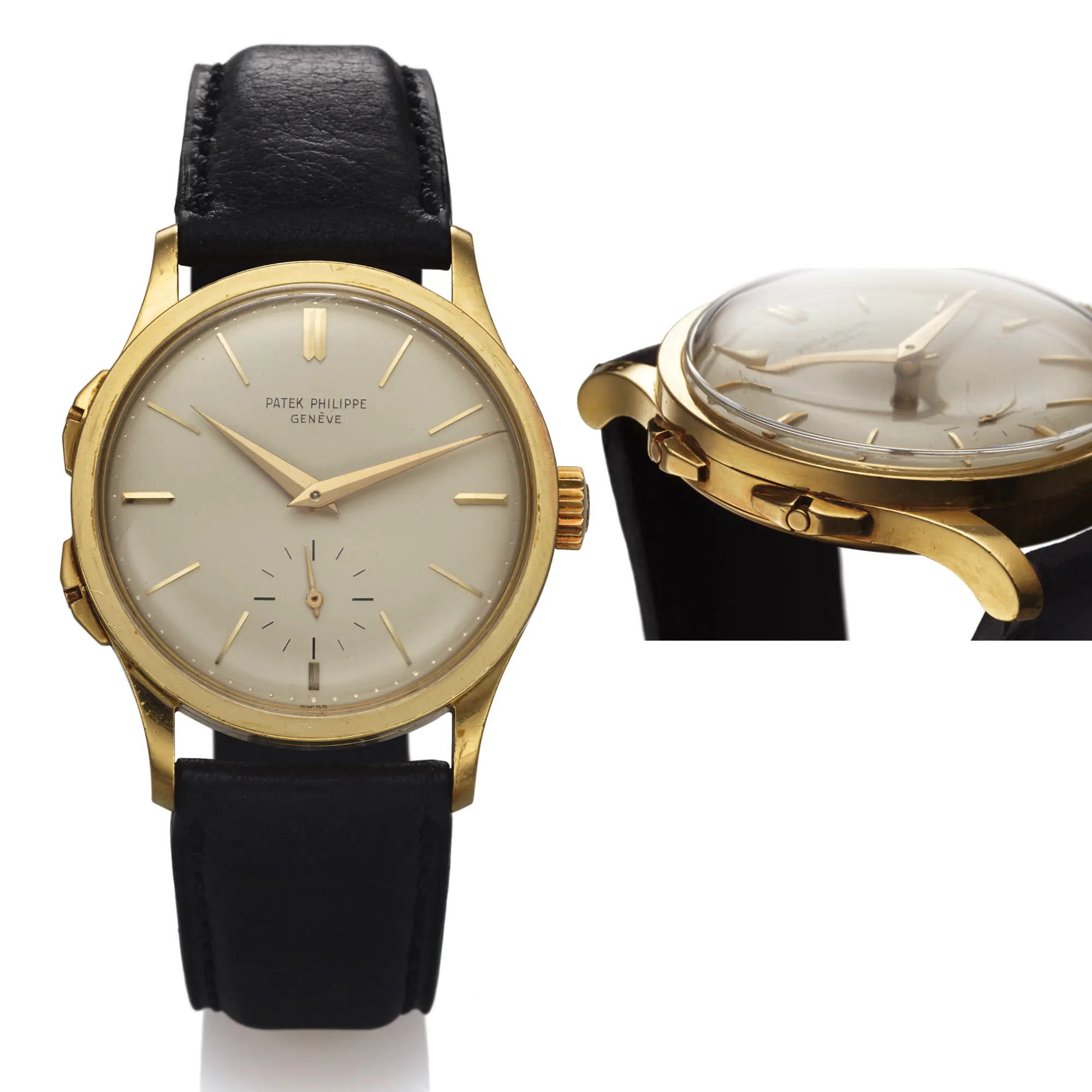 Patek Philippe Calatrava 2597 36mm Yellow gold Silver