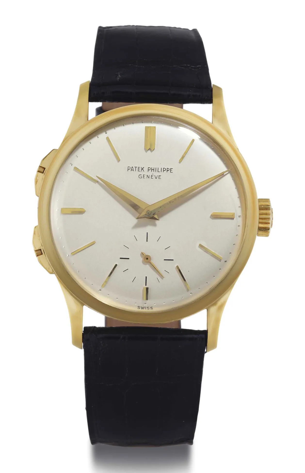 Patek Philippe Calatrava 2597 35mm Yellow gold Silvered matte