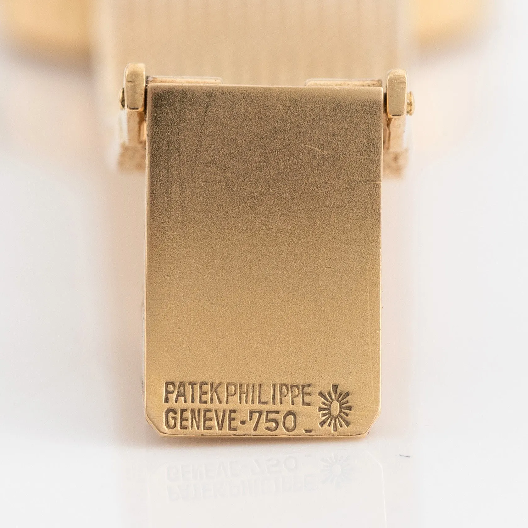 Patek Philippe 3349 1 23mm Yellow gold Blue 6