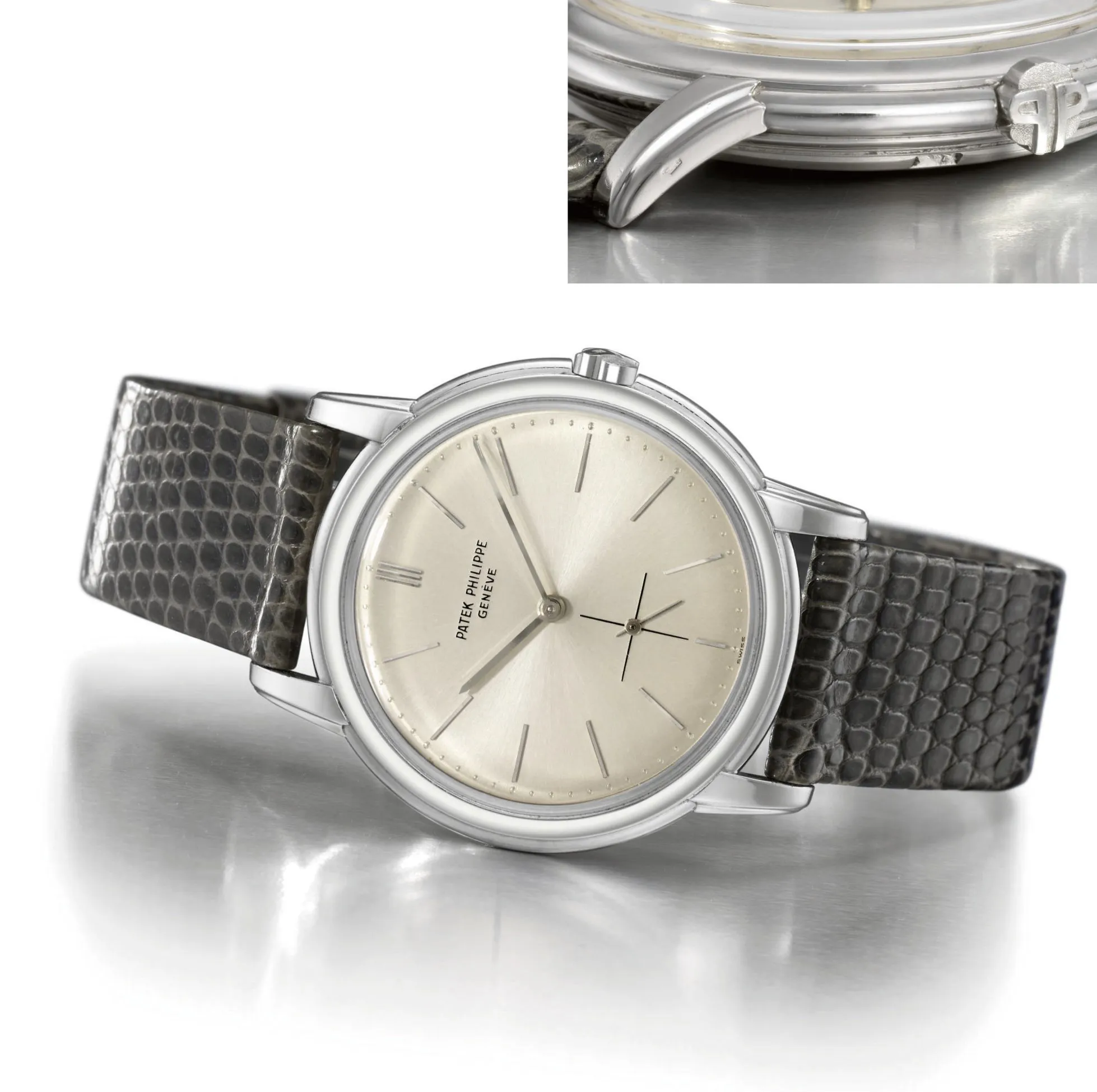 Patek Philippe 3433 36mm Platinum Silver