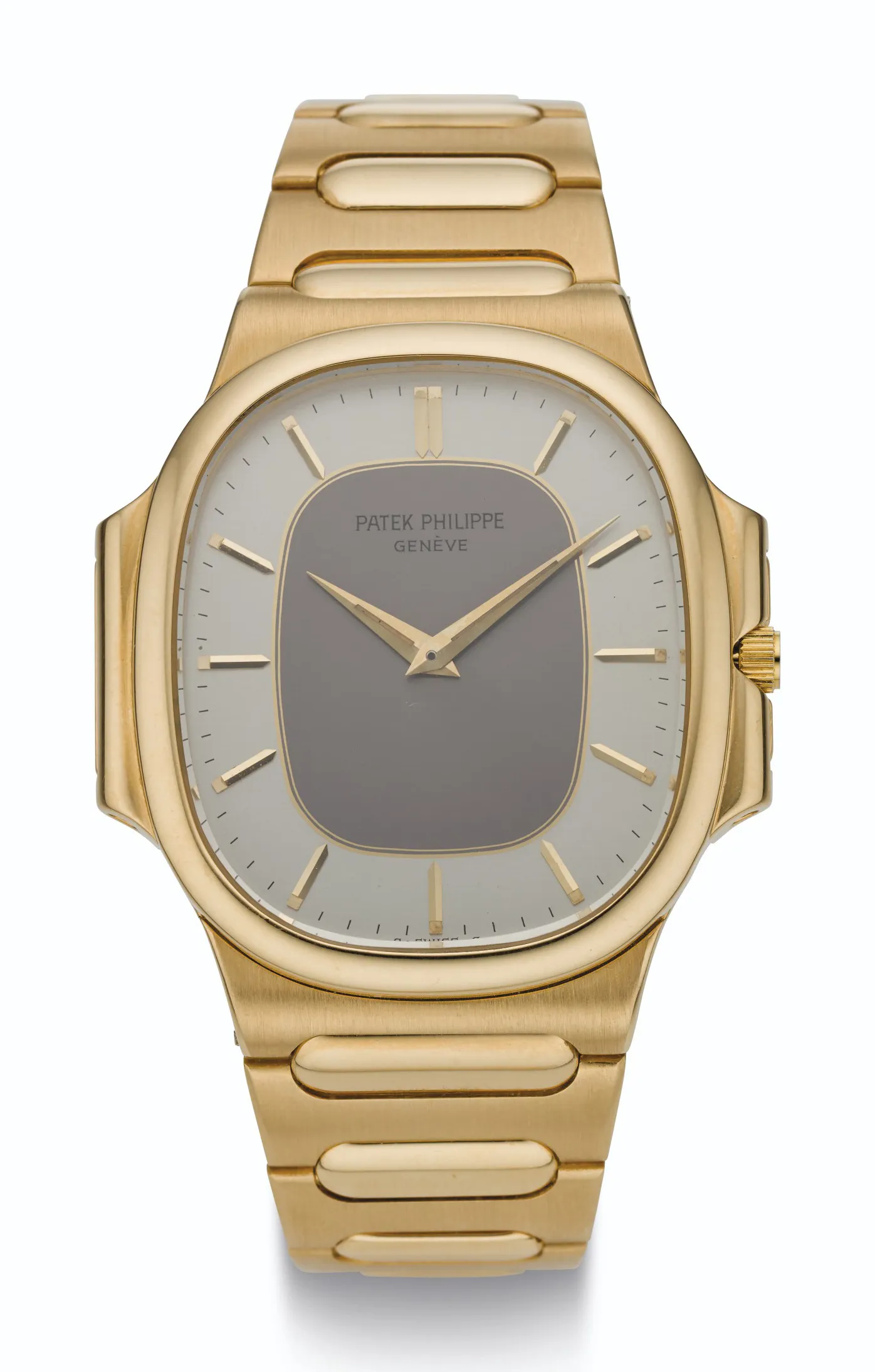 Patek Philippe 3770/1 30mm Yellow gold Grey