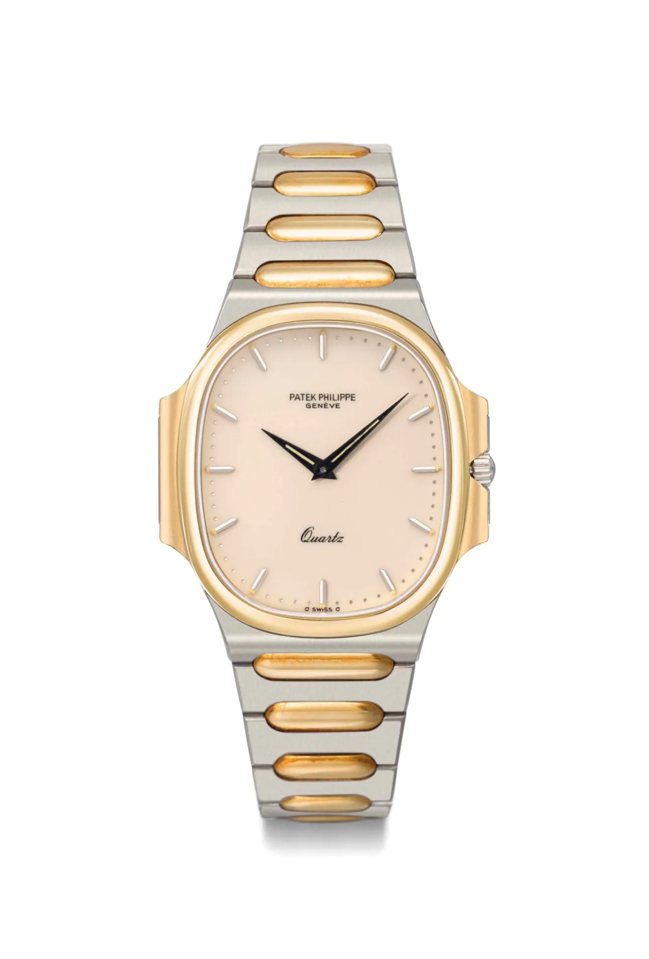 Patek Philippe 3770/1 35.5mm Yellow gold and Stainless steel White