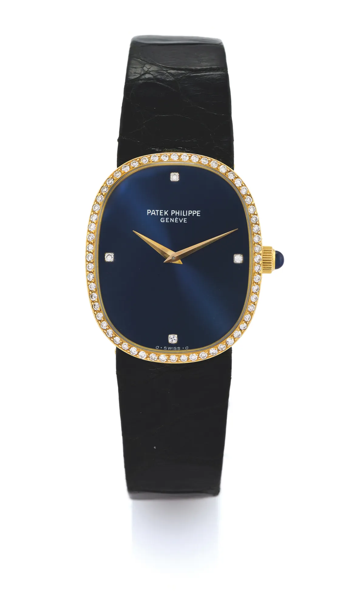 Patek Philippe Ellipse 3849 27mm Yellow gold Blue