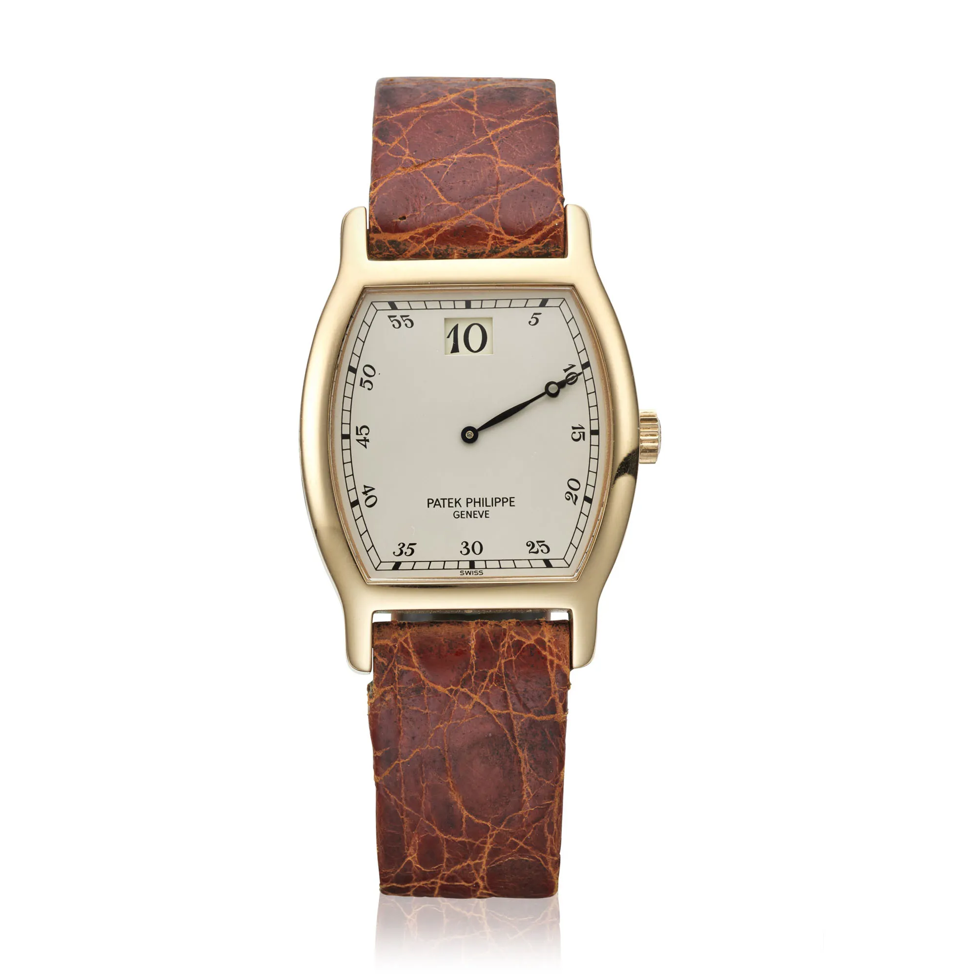 Patek Philippe JUMP HOUR 3969 28mm Rose gold Silver