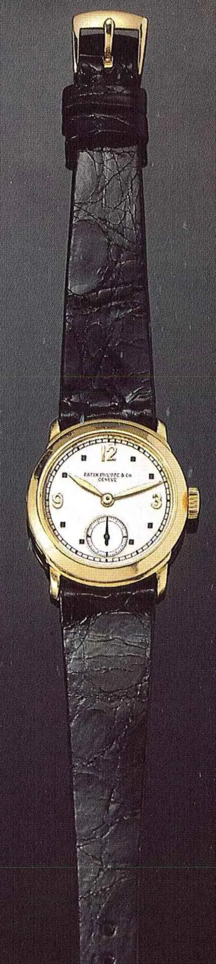 Patek Philippe 416 27mm Yellow gold Silver