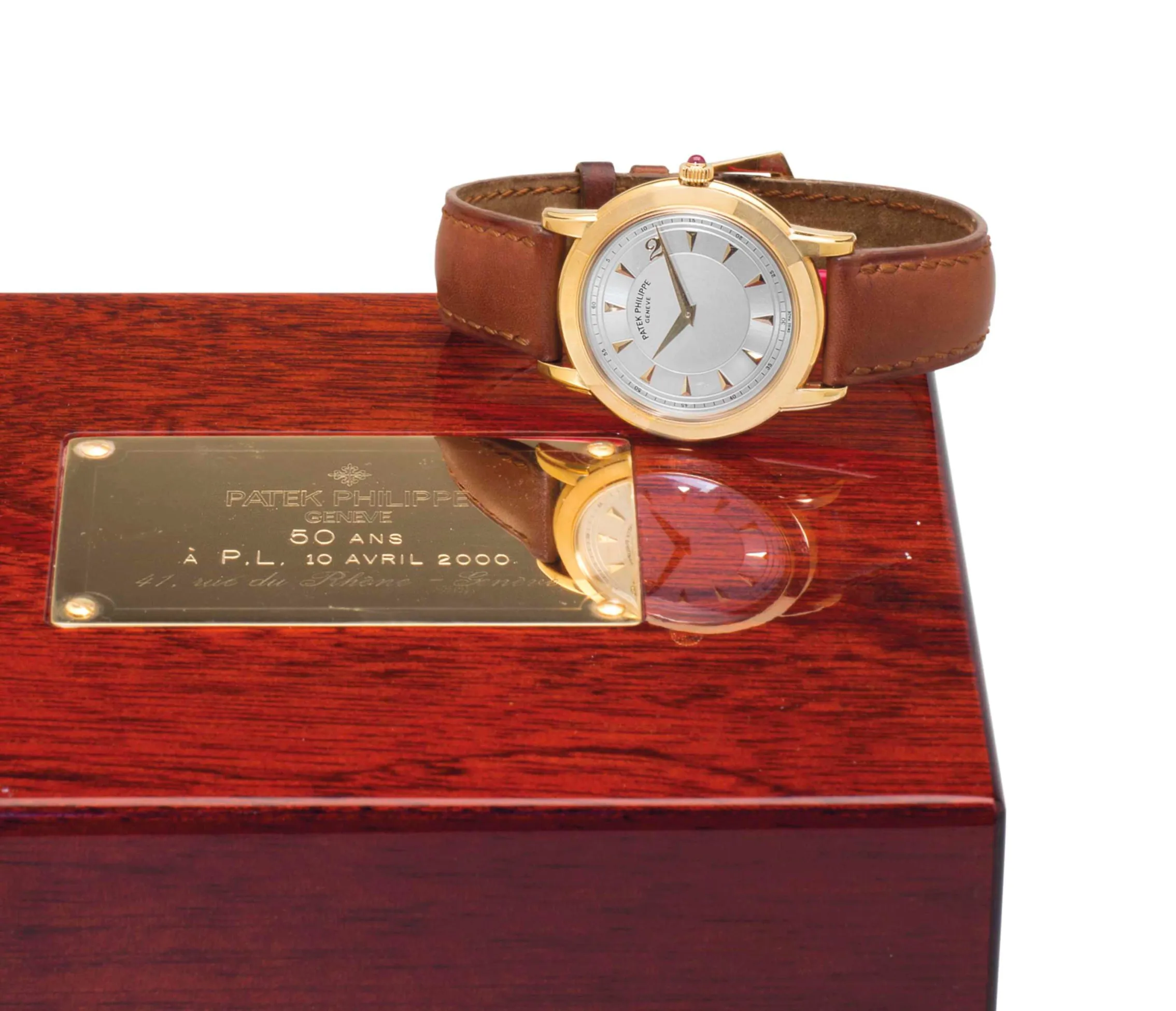 Patek Philippe Calatrava 5032 36mm Yellow gold Silvered