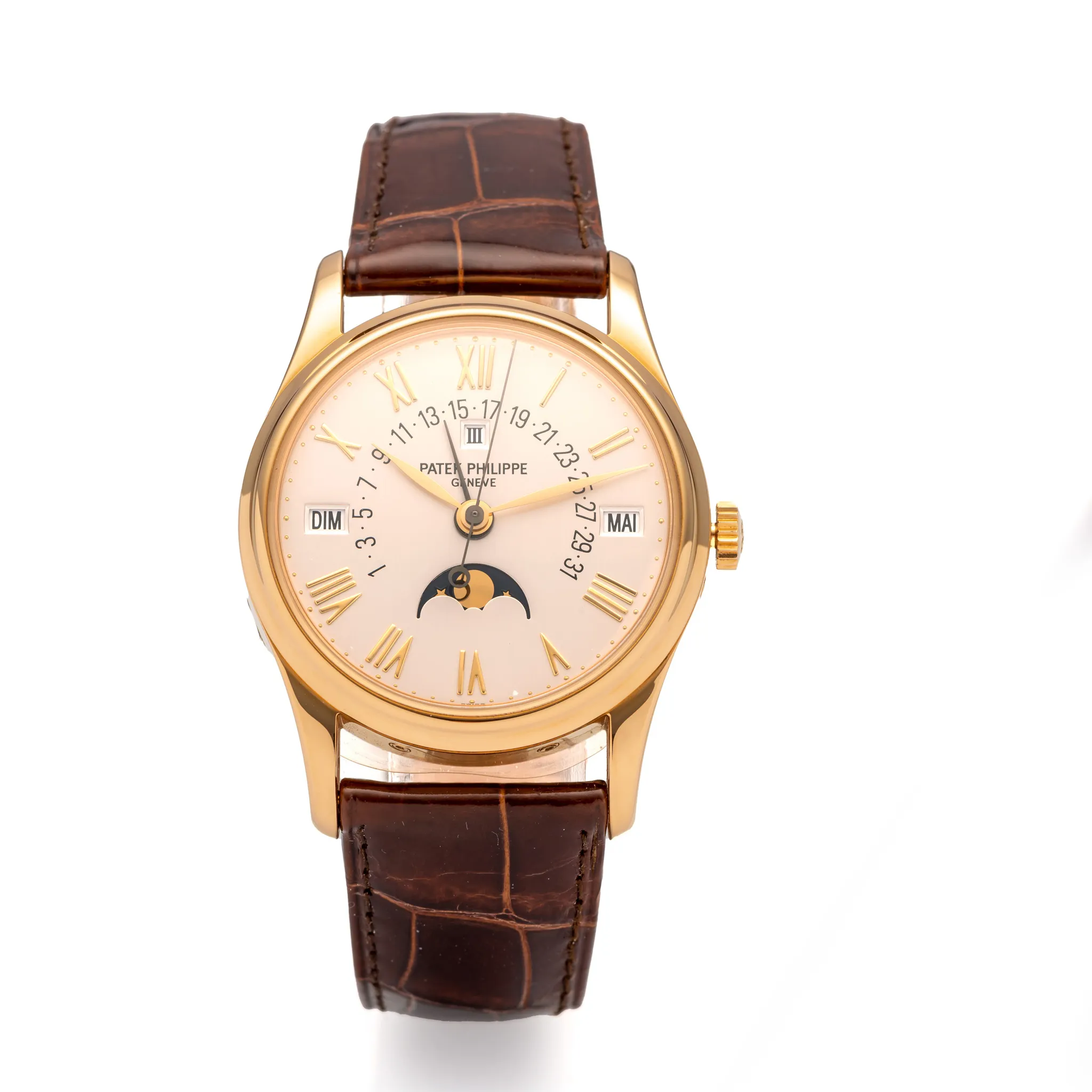 Patek Philippe 5050J-018 35mm Yellow gold White