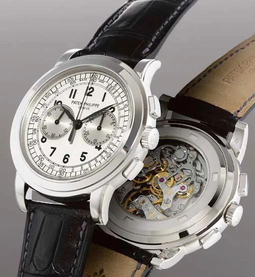 Patek Philippe 5070 G 42mm White gold Silver