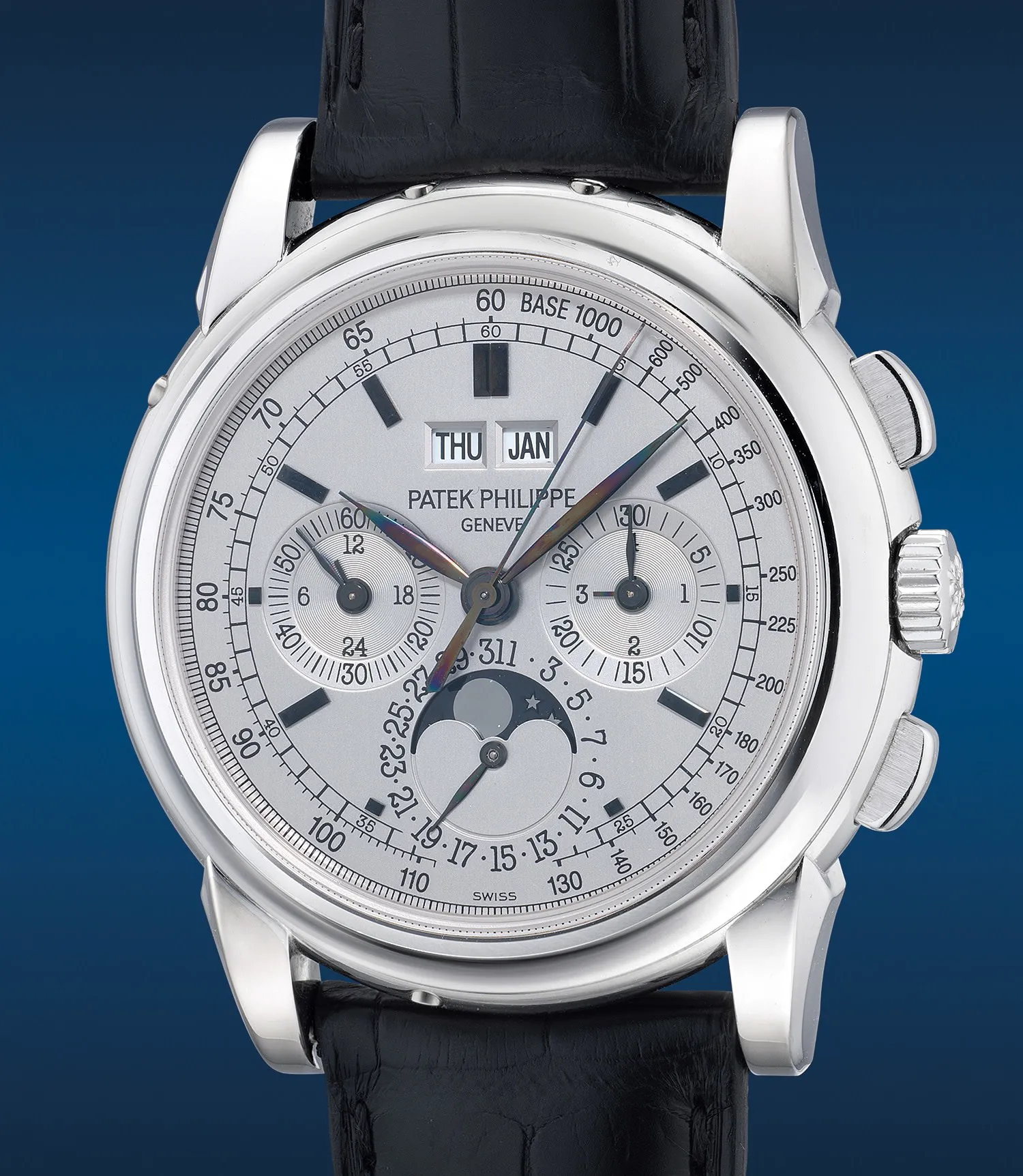 Patek Philippe Perpetual Calendar Chronograph 5970G-001 40mm Silver