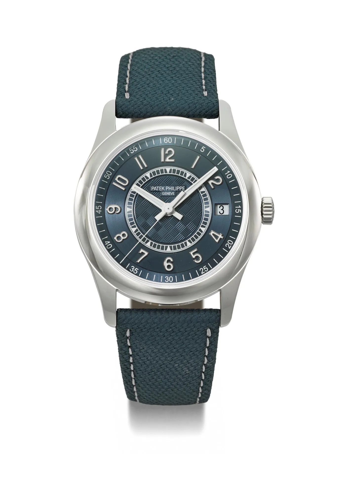 Patek Philippe 6007A-001 40mm Stainless steel Blue