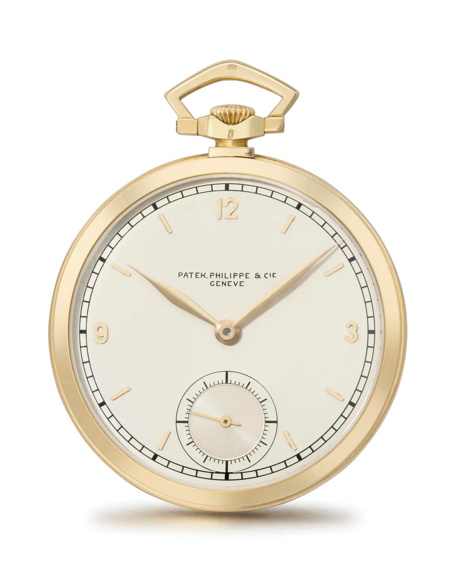 Patek Philippe 605 44.5mm Yellow gold Silver