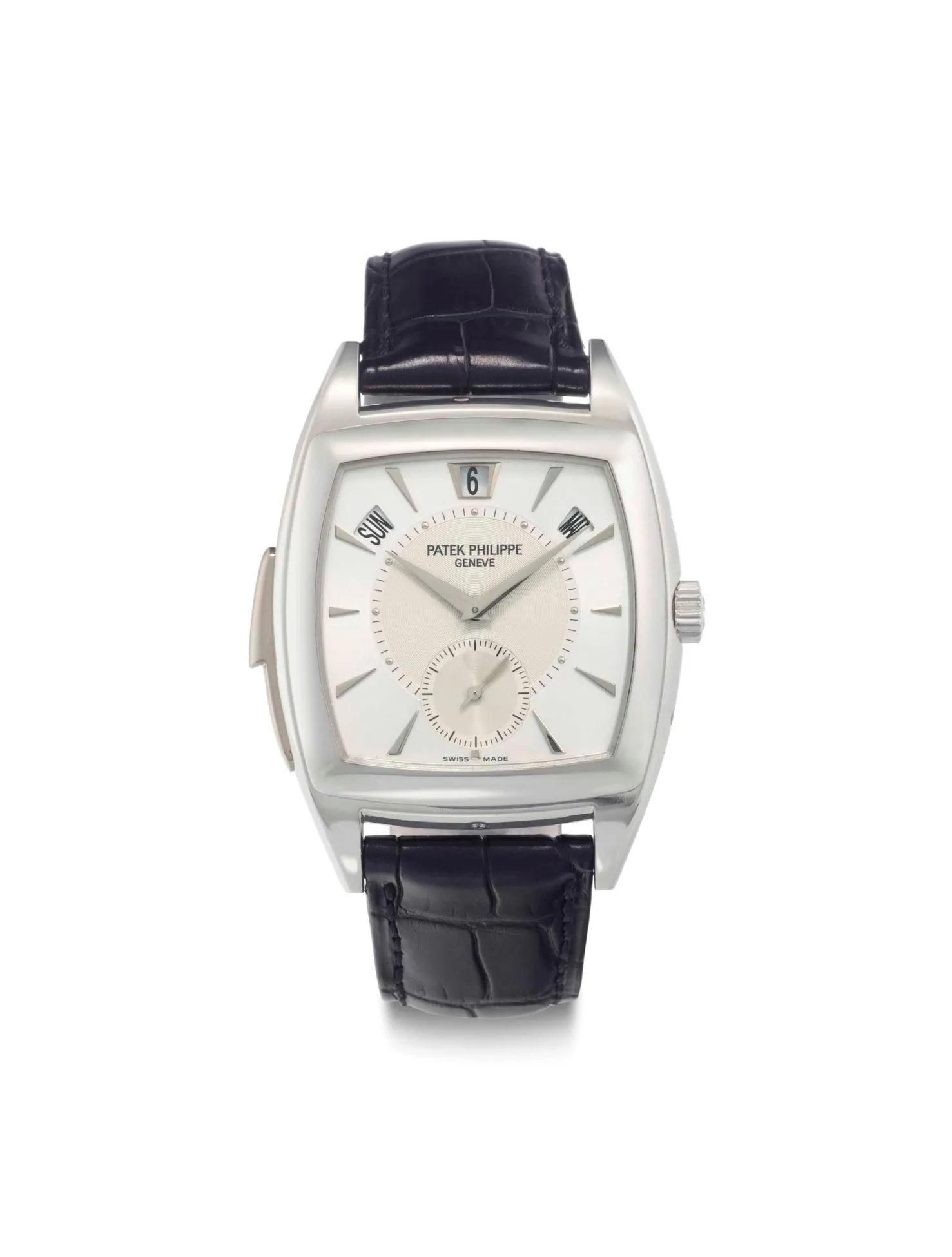 Patek Philippe Annual Calendar 5033 51mm Platinum Silvered