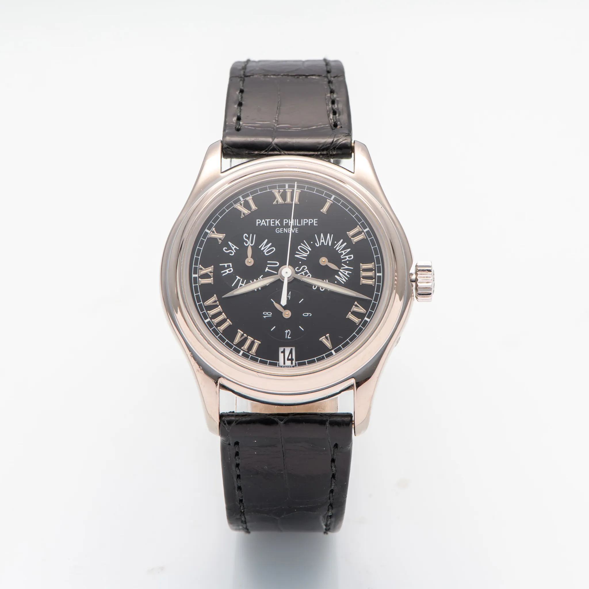 Patek Philippe Annual Calendar 5035G-012 37mm White gold Black