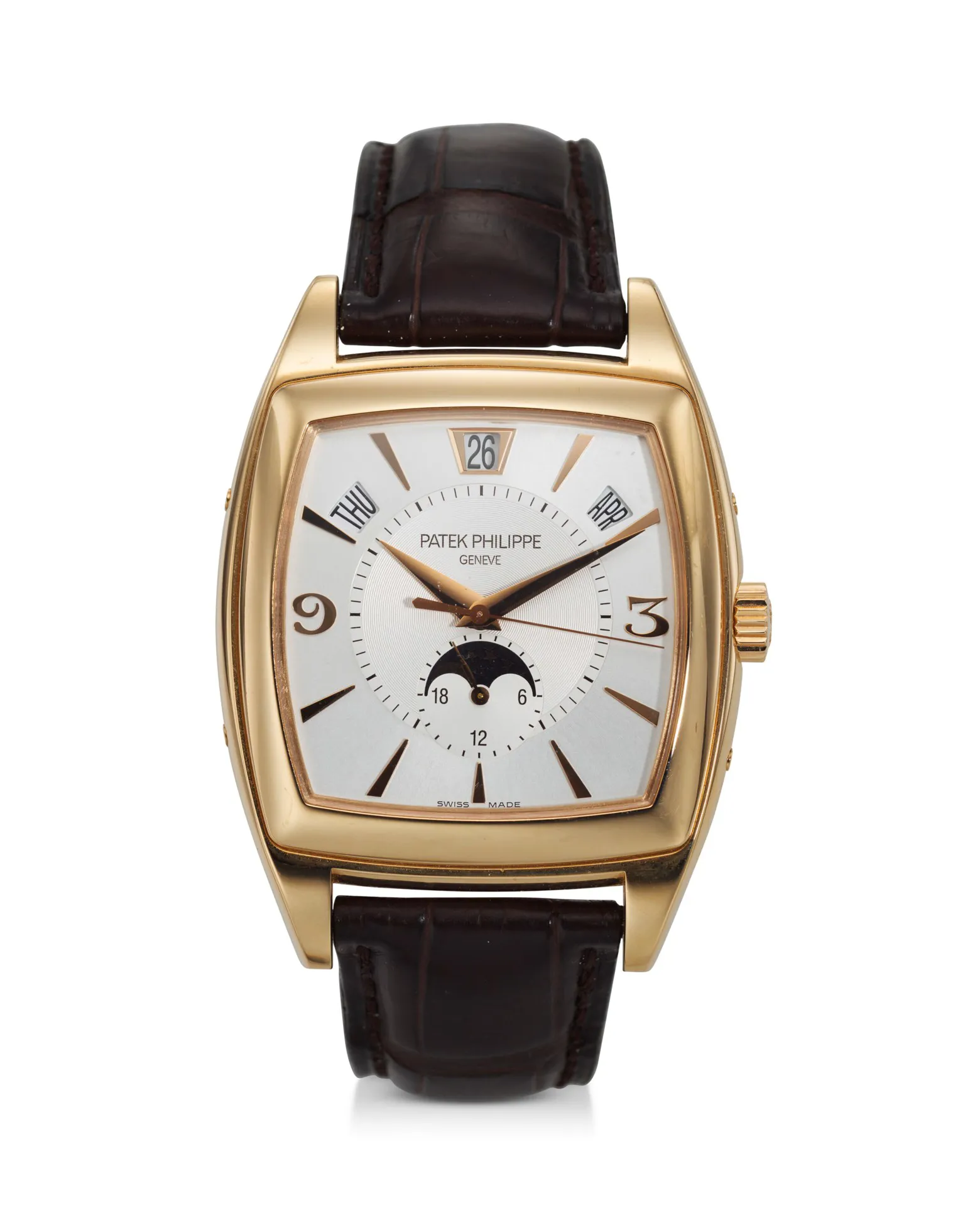 Patek Philippe Gondolo 5135R-001 38.5mm Rose gold Silver