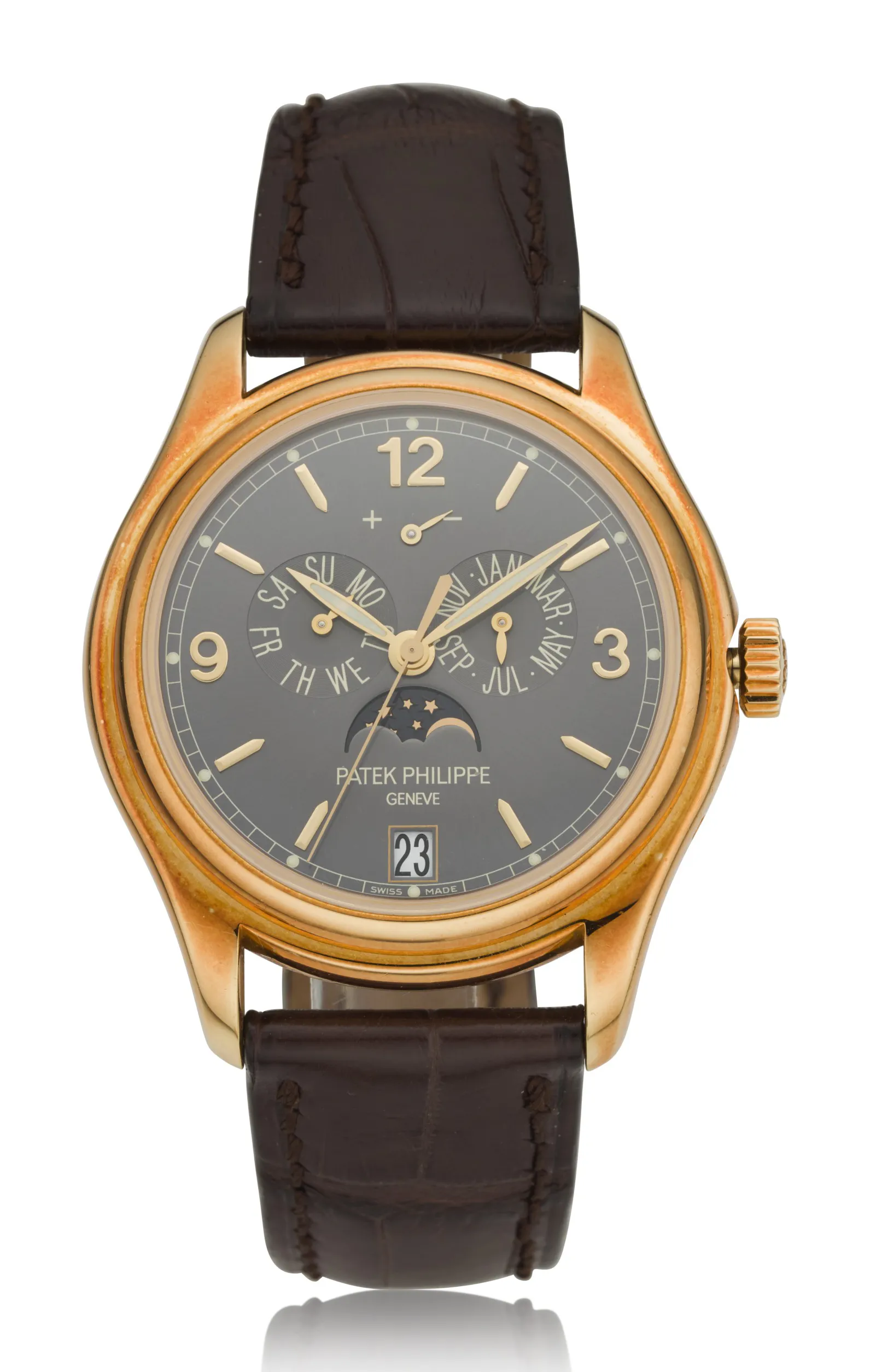 Patek Philippe Annual Calendar 5146J 39mm Yellow gold Gray