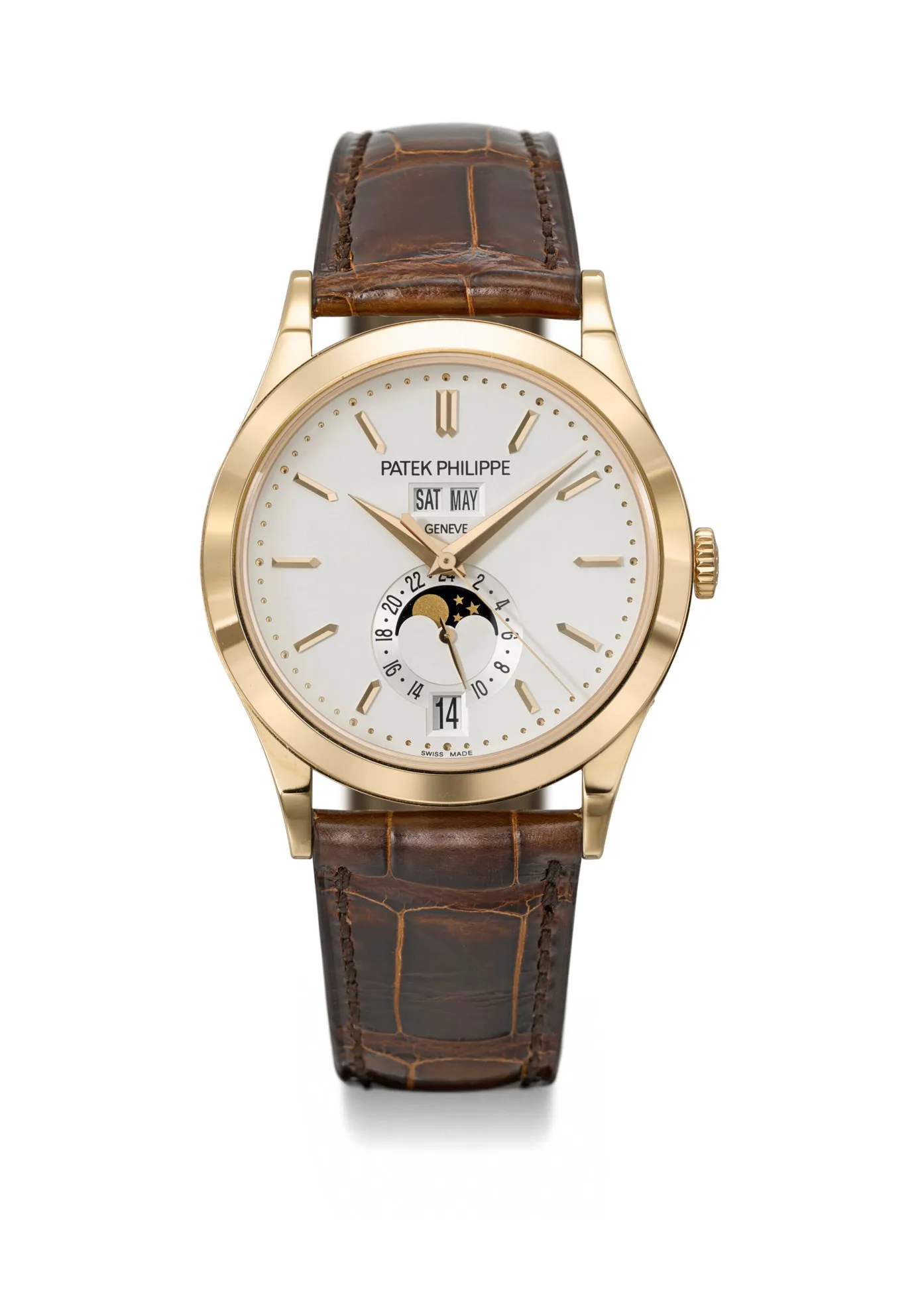 Patek Philippe Annual Calendar 5396R-011 38mm Rose gold Silvered