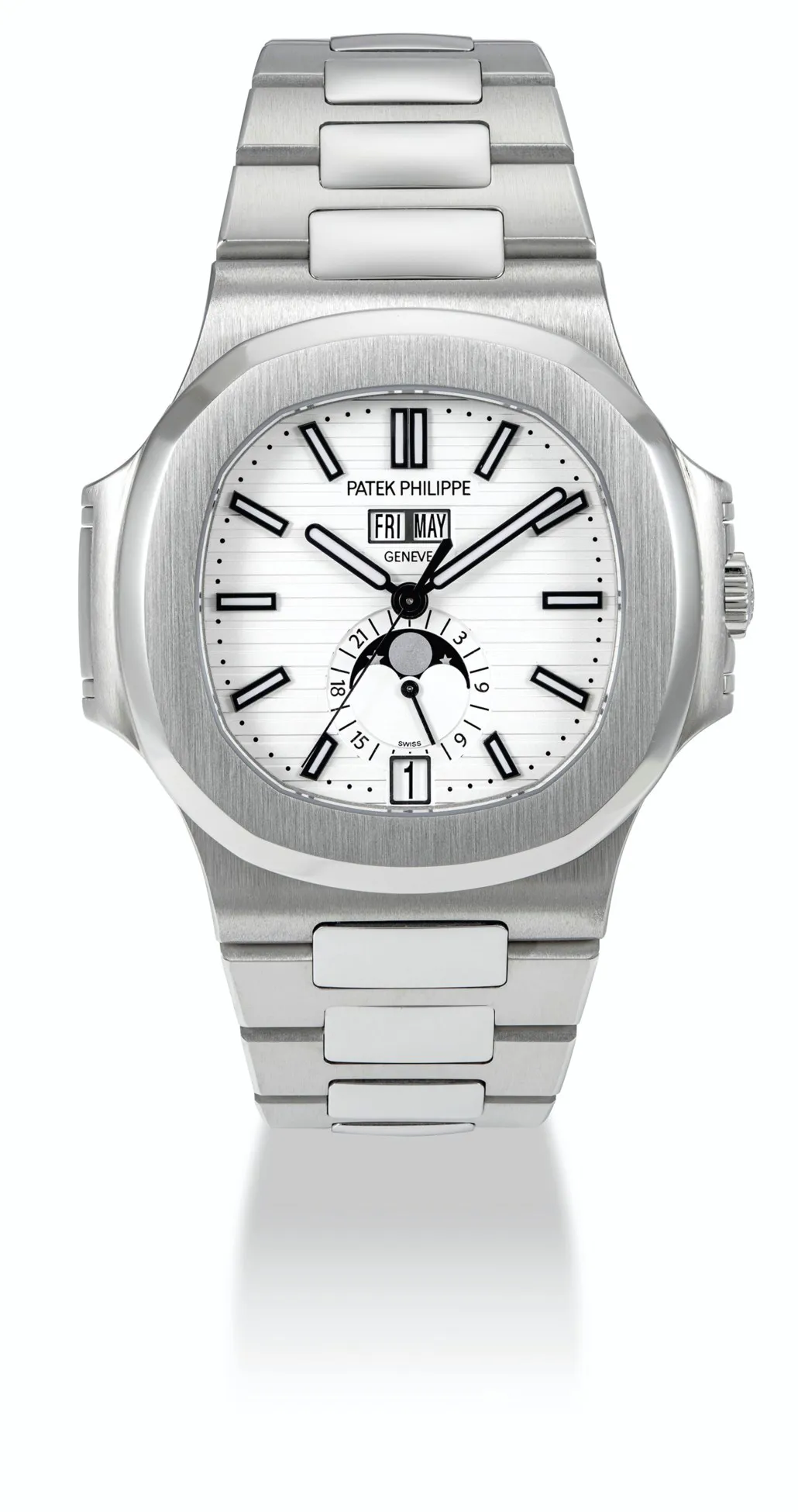 Patek Philippe Nautilus 5726/1A-010 43mm Stainless steel White