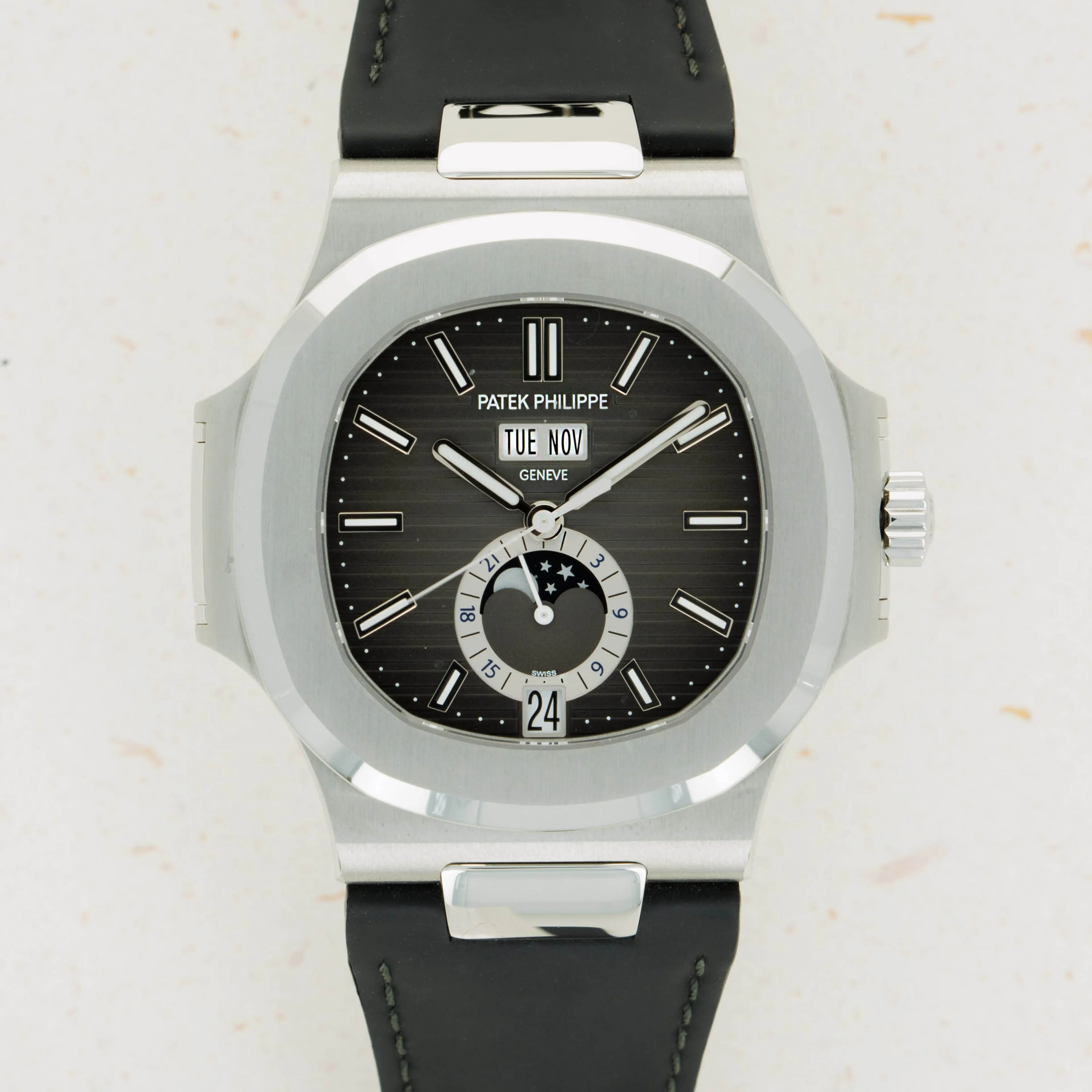 Patek Philippe Nautilus 5726A-001 40.5mm Stainless steel Black