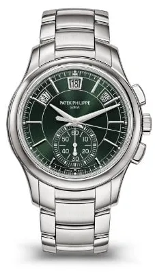 Patek Philippe Annual Calendar Chronograph 5905/1A-001 42mm Stainless steel Green