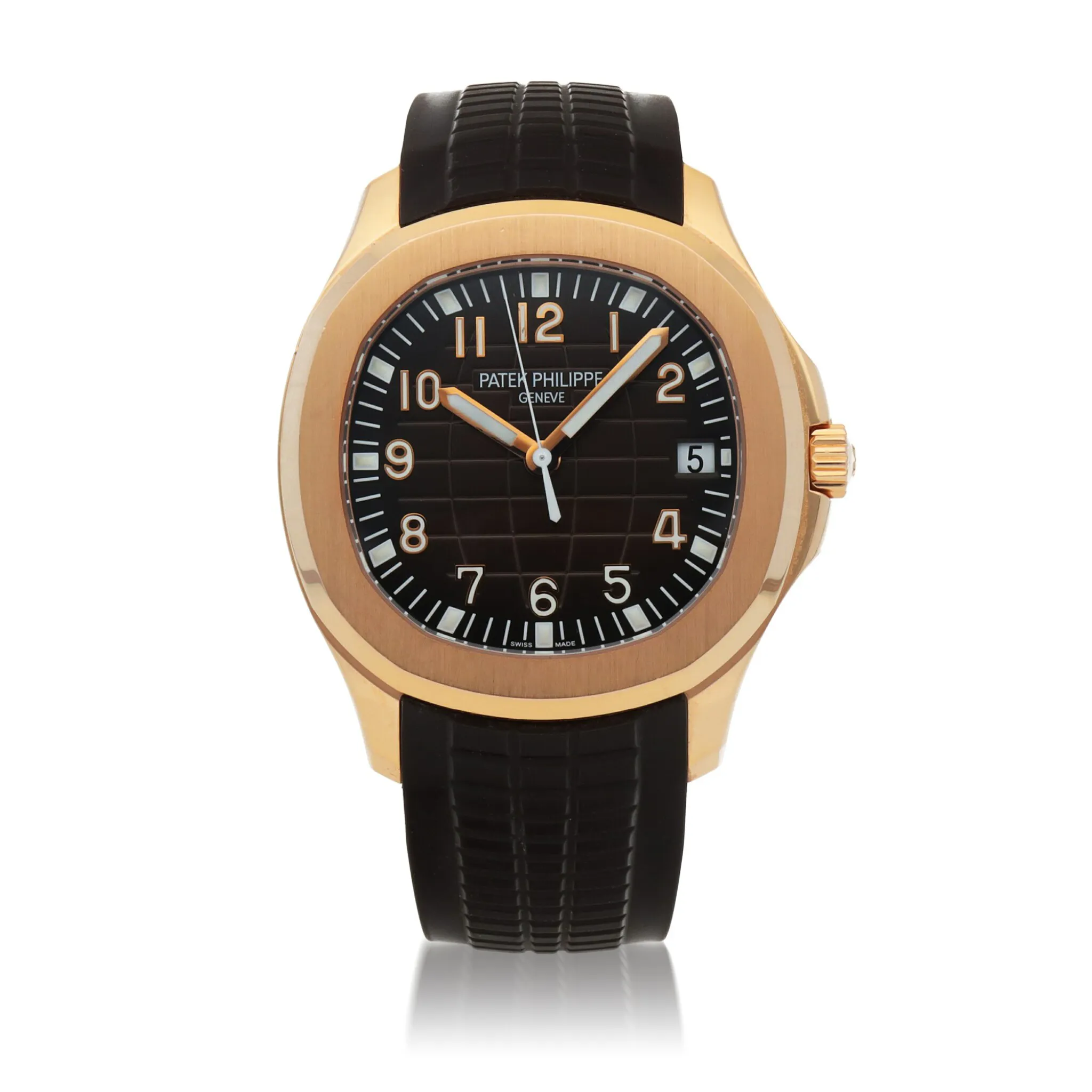 Patek Philippe Aquanaut 5167R 40.8mm Rose gold Brown