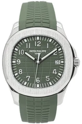 Patek Philippe Aquanaut 5168G-010 42mm White gold Green