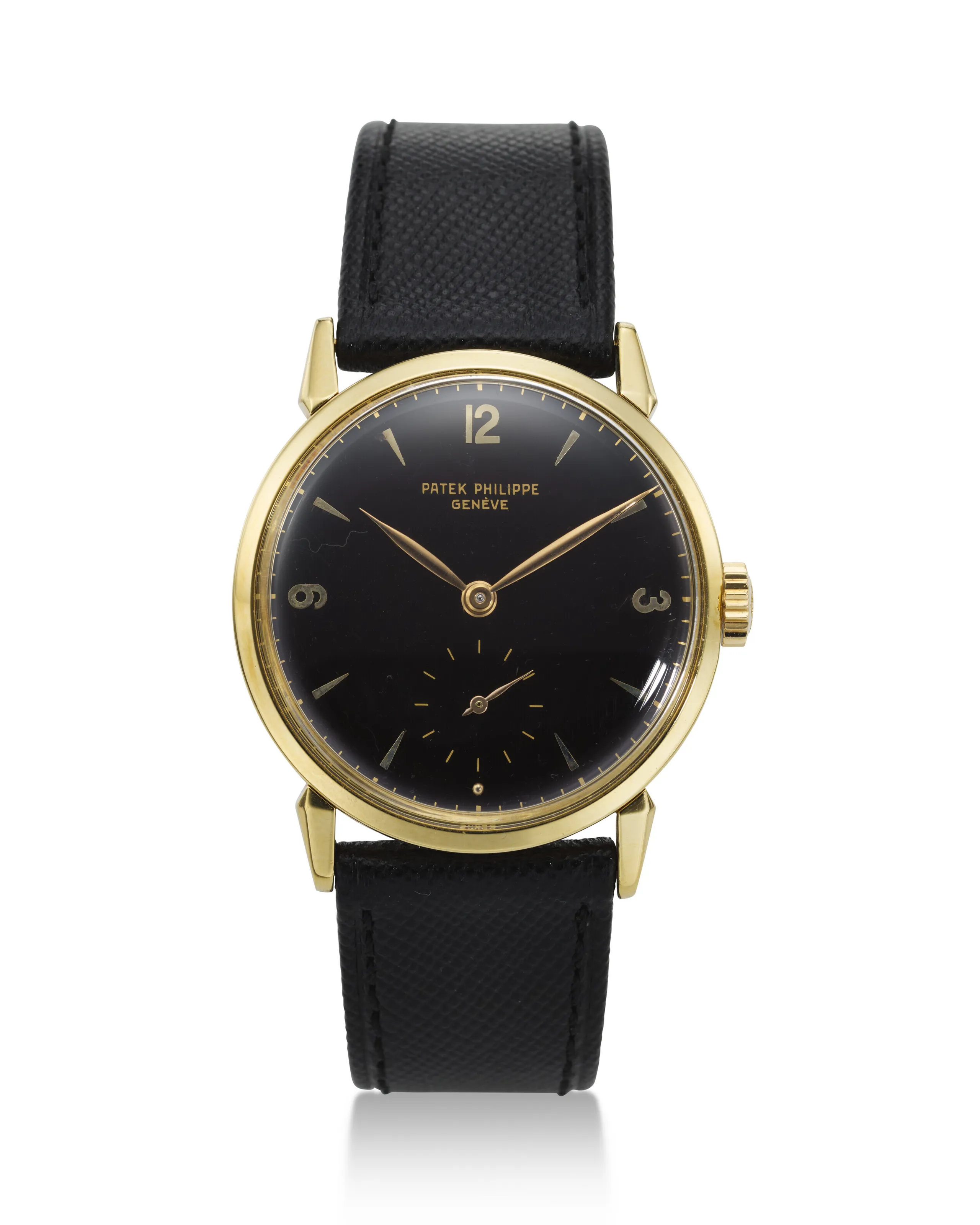 Patek Philippe Calatrava 1578 35mm Yellow gold Black