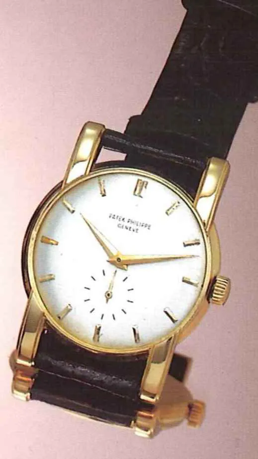 Patek Philippe 2428 35mm Yellow gold Silver