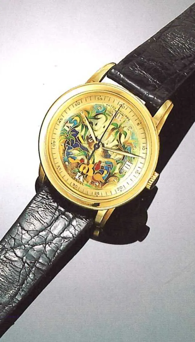 Patek Philippe Calatrava 2481 36mm Yellow gold Enamel