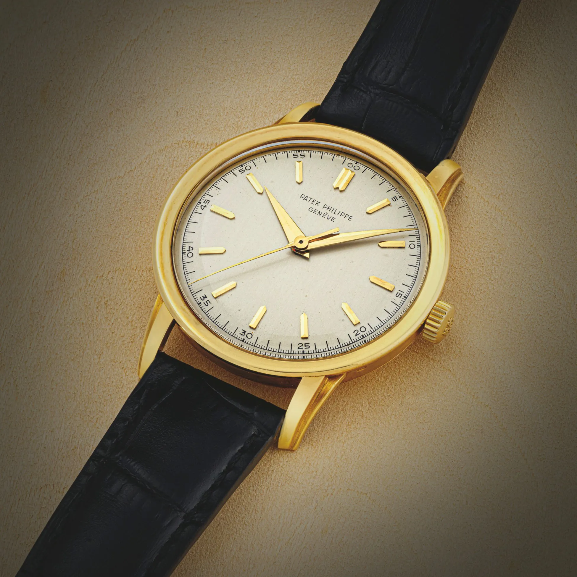 Patek Philippe Calatrava 2481 36.5mm Yellow gold Silver