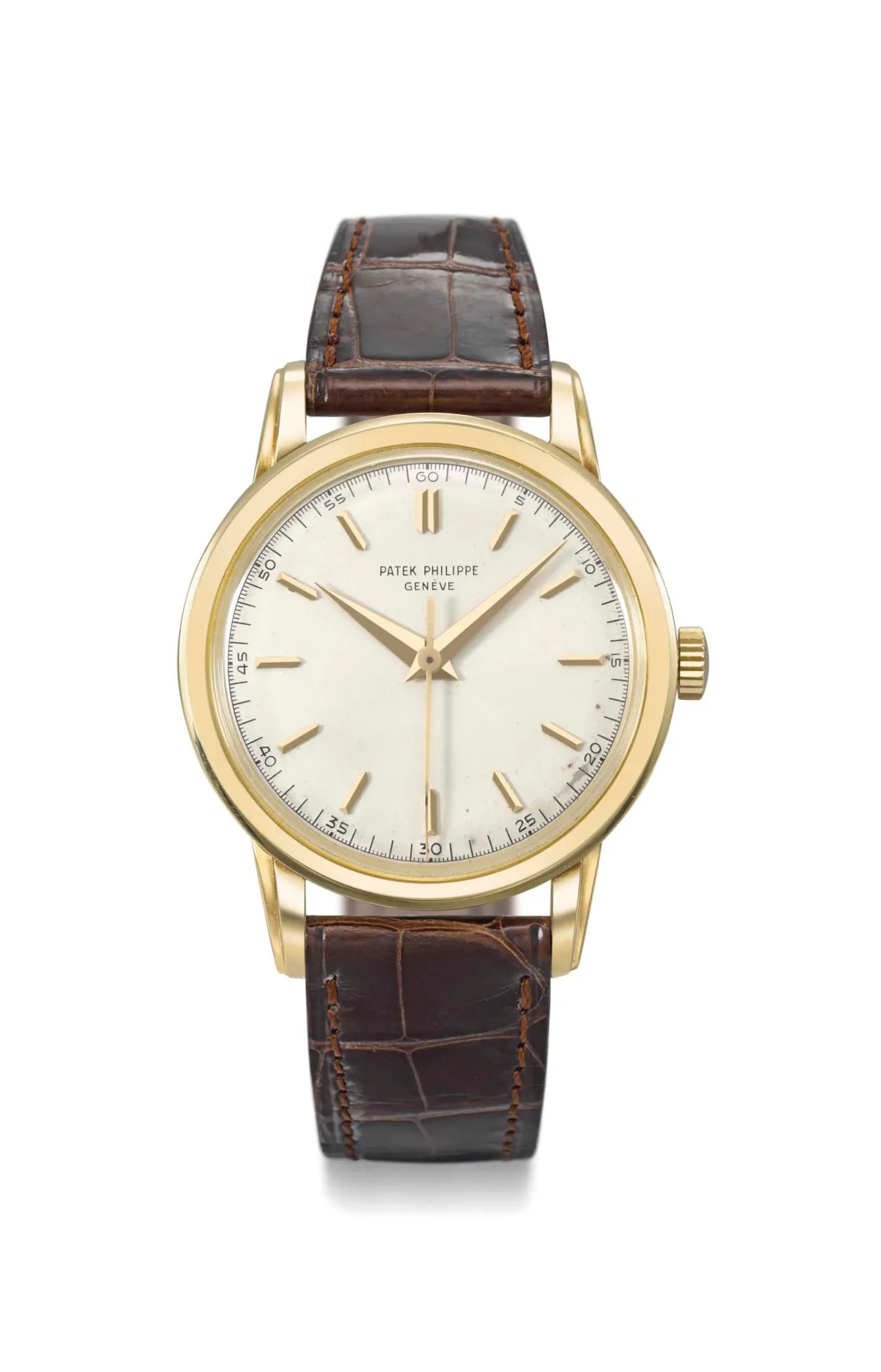 Patek Philippe Calatrava 2481 37mm Yellow gold Silver