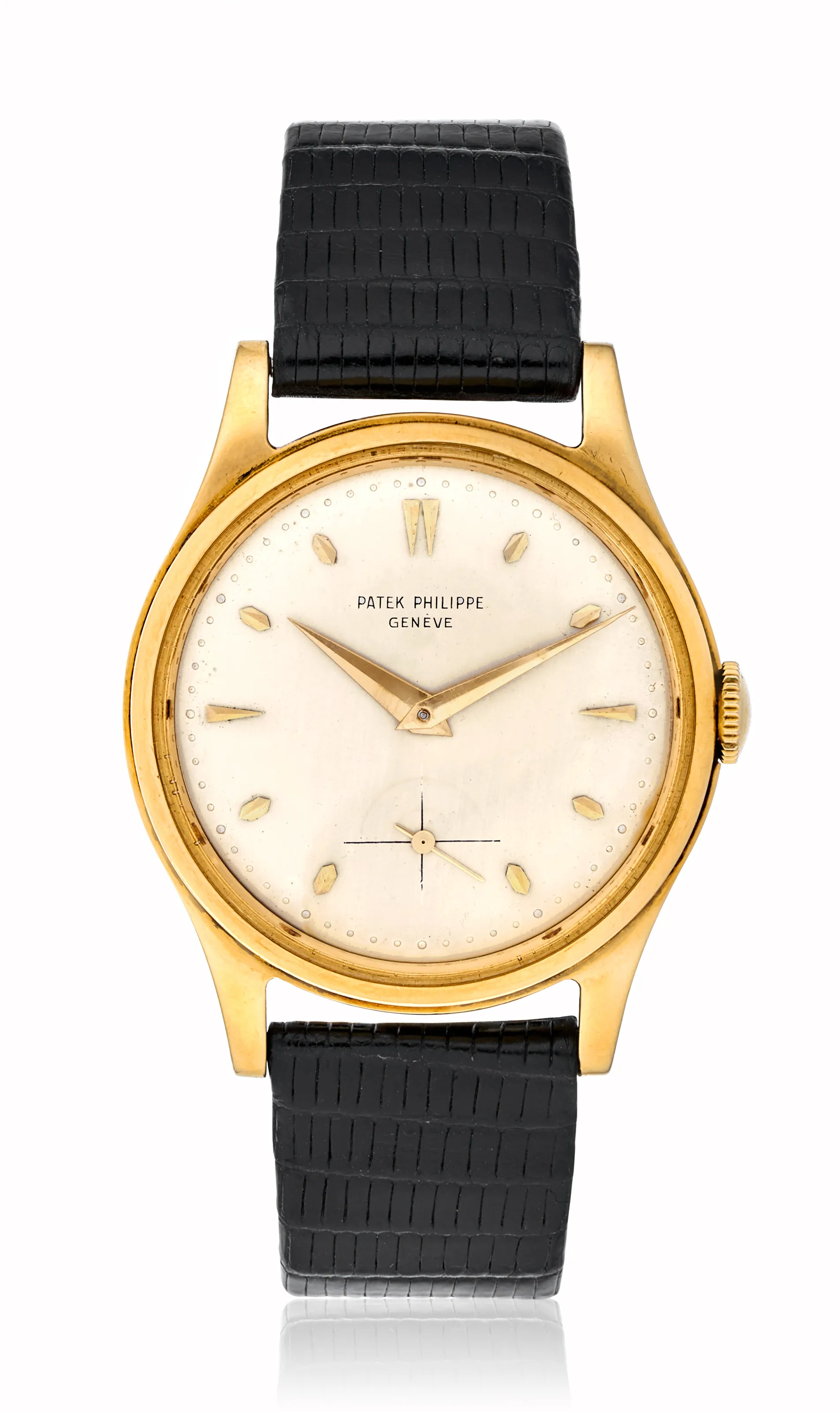 Patek Philippe Calatrava 2509 34.5mm Yellow gold Silver