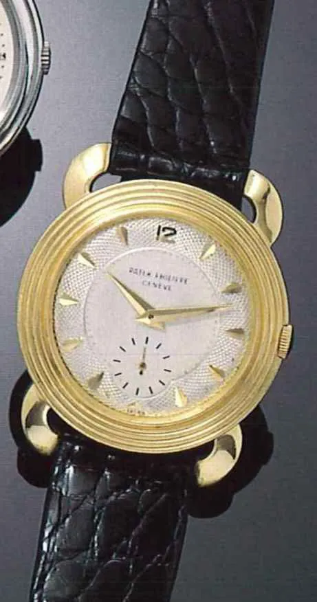 Patek Philippe Calatrava 2549 33mm Yellow gold Silver