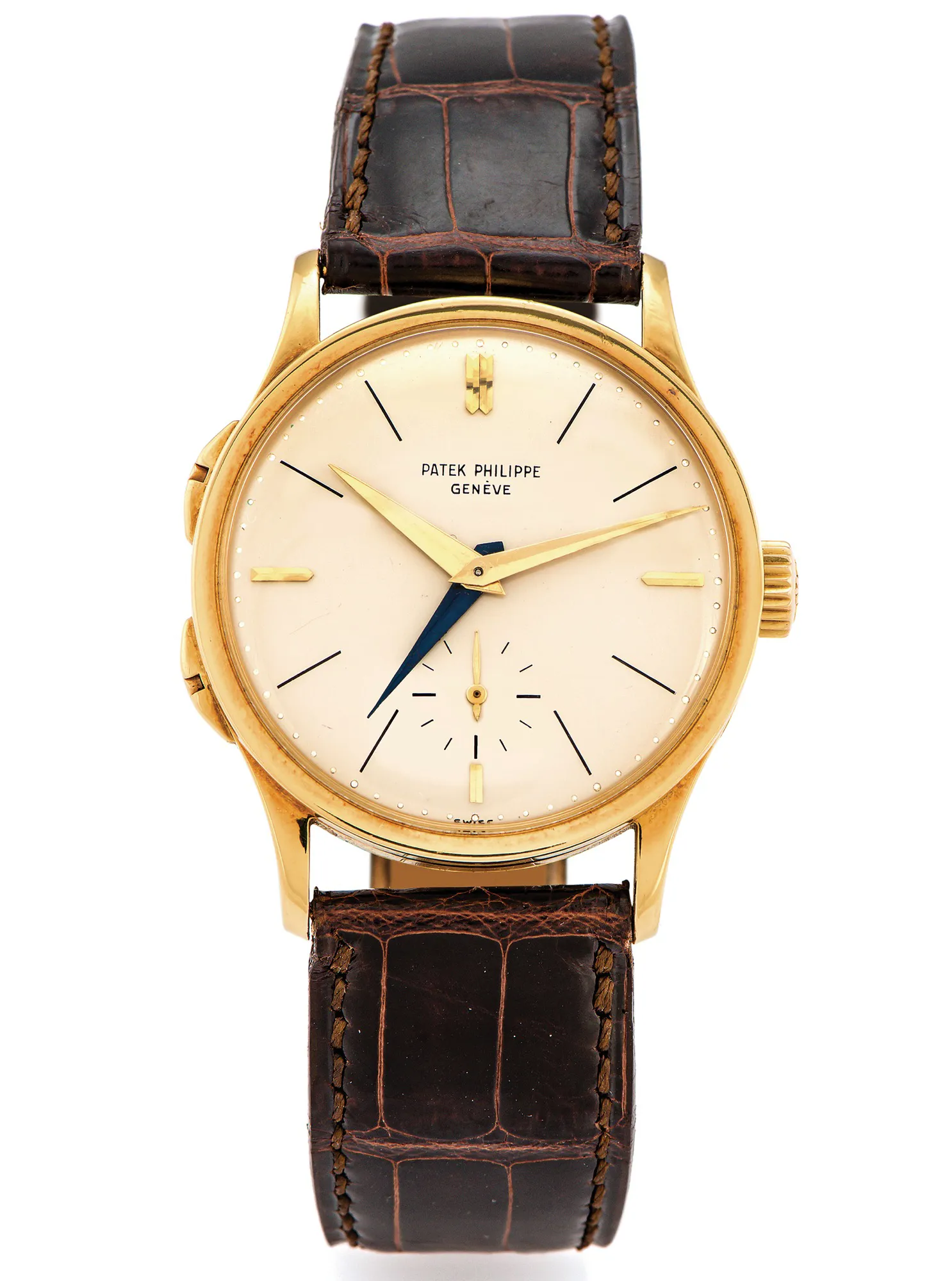 Patek Philippe Calatrava 2597 35mm Yellow gold Silver