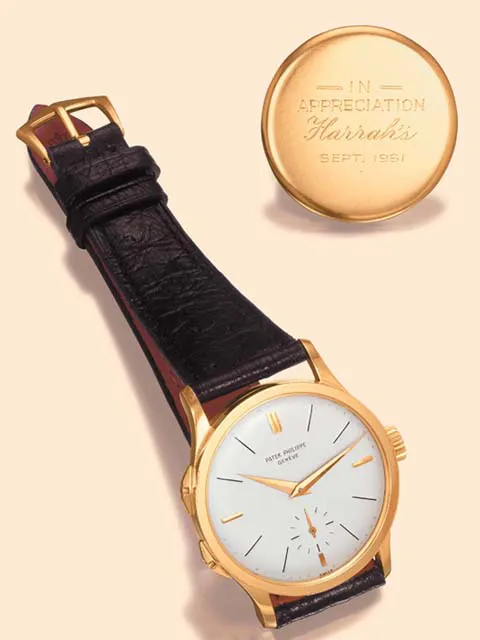 Patek Philippe Calatrava 2597 35mm Yellow gold Silver