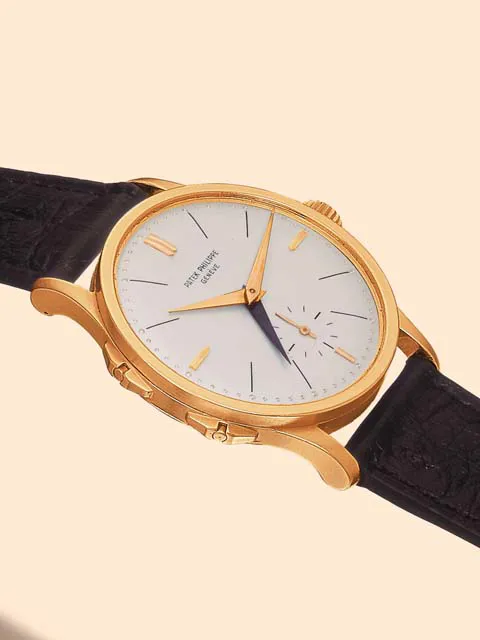 Patek Philippe Calatrava 2597 35mm Yellow gold Silver