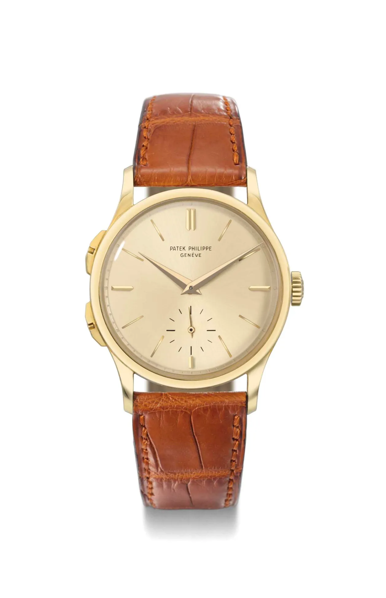 Patek Philippe Calatrava 2597 35mm Yellow gold Champagne