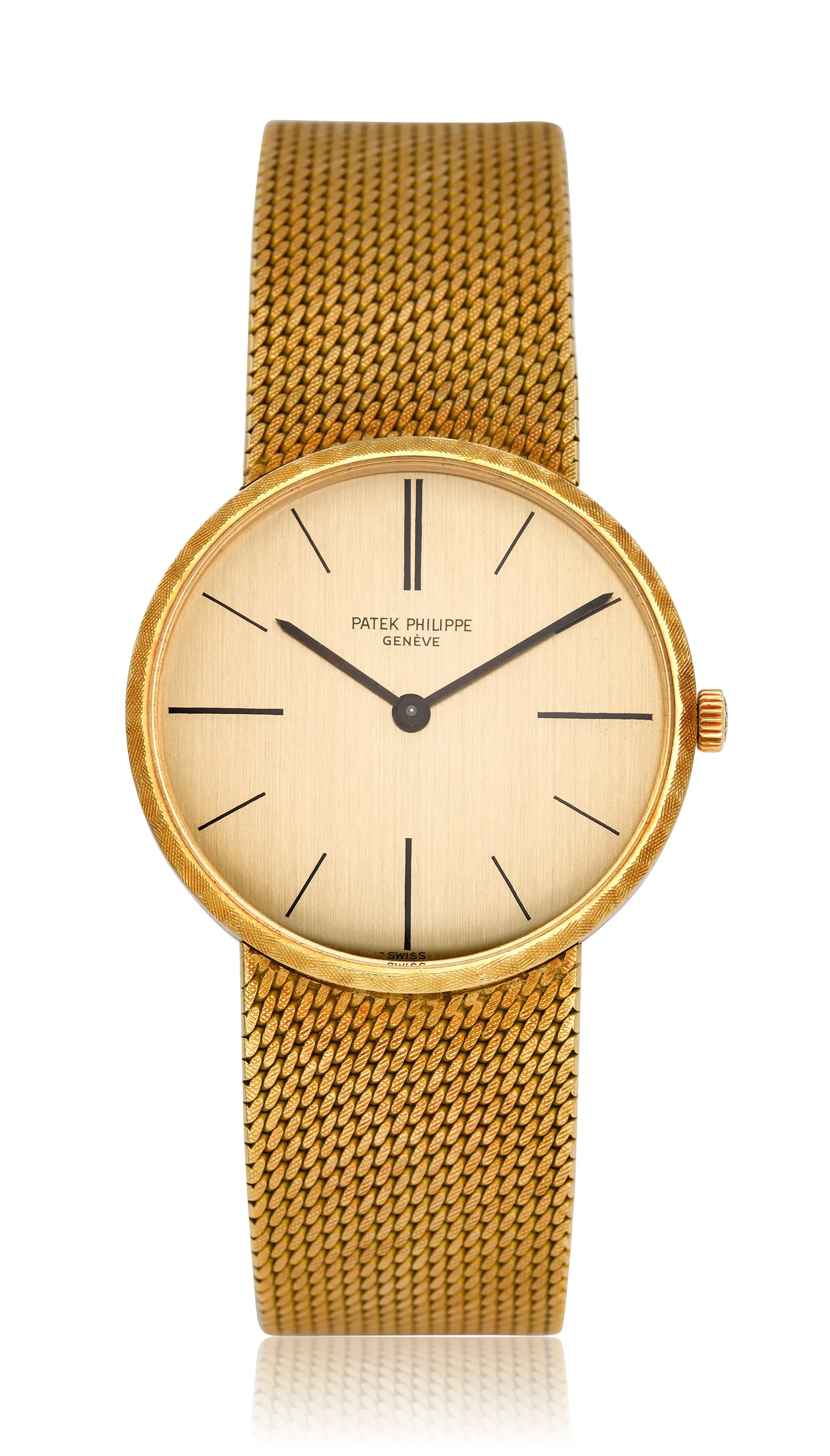 Patek Philippe Calatrava 3513/5 30.5mm Yellow gold Champagne