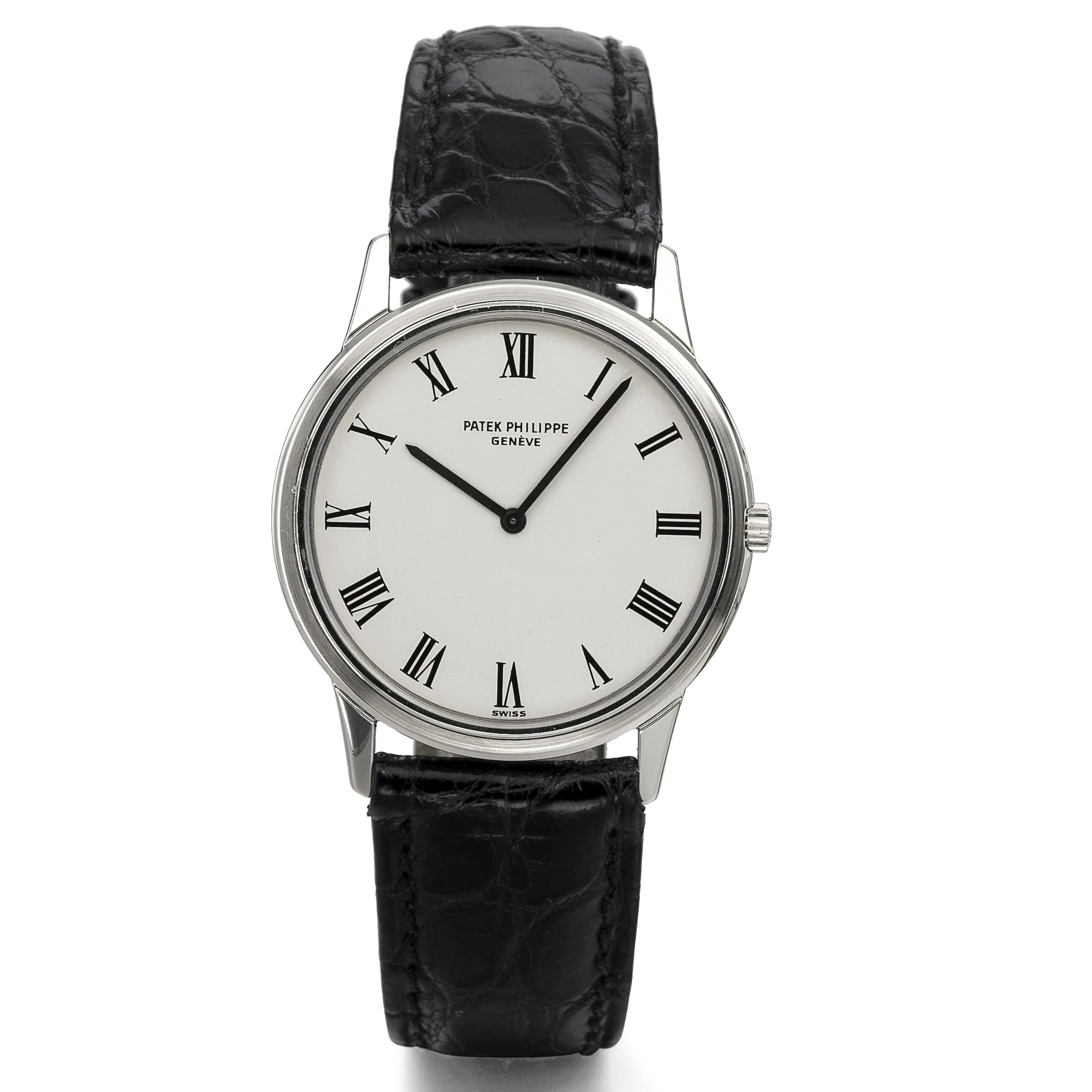 Patek Philippe Calatrava 3591 33mm White gold Silver