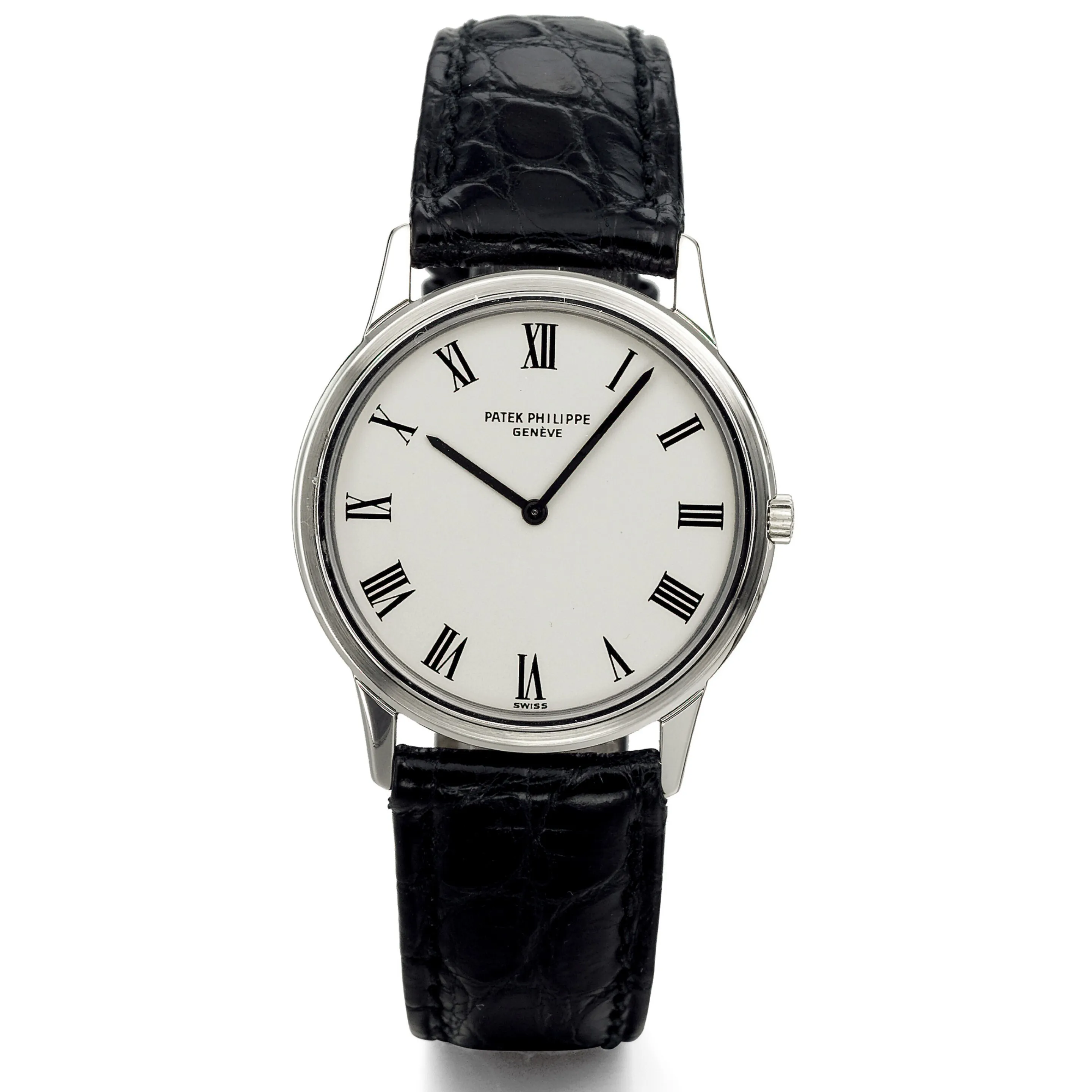 Patek Philippe Calatrava 3591 33mm White gold Silver