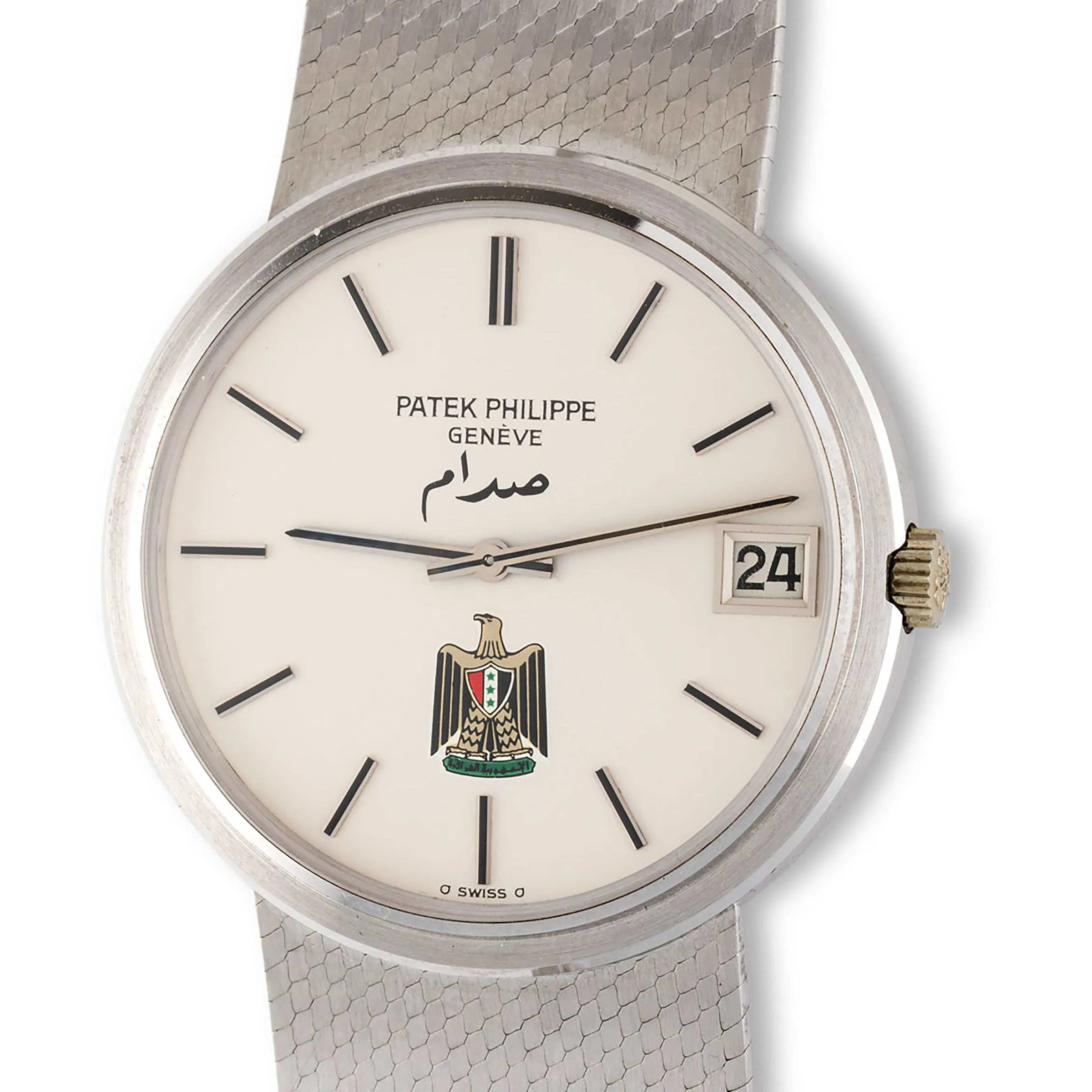 Patek Philippe Calatrava 3601-1 33mm White gold White