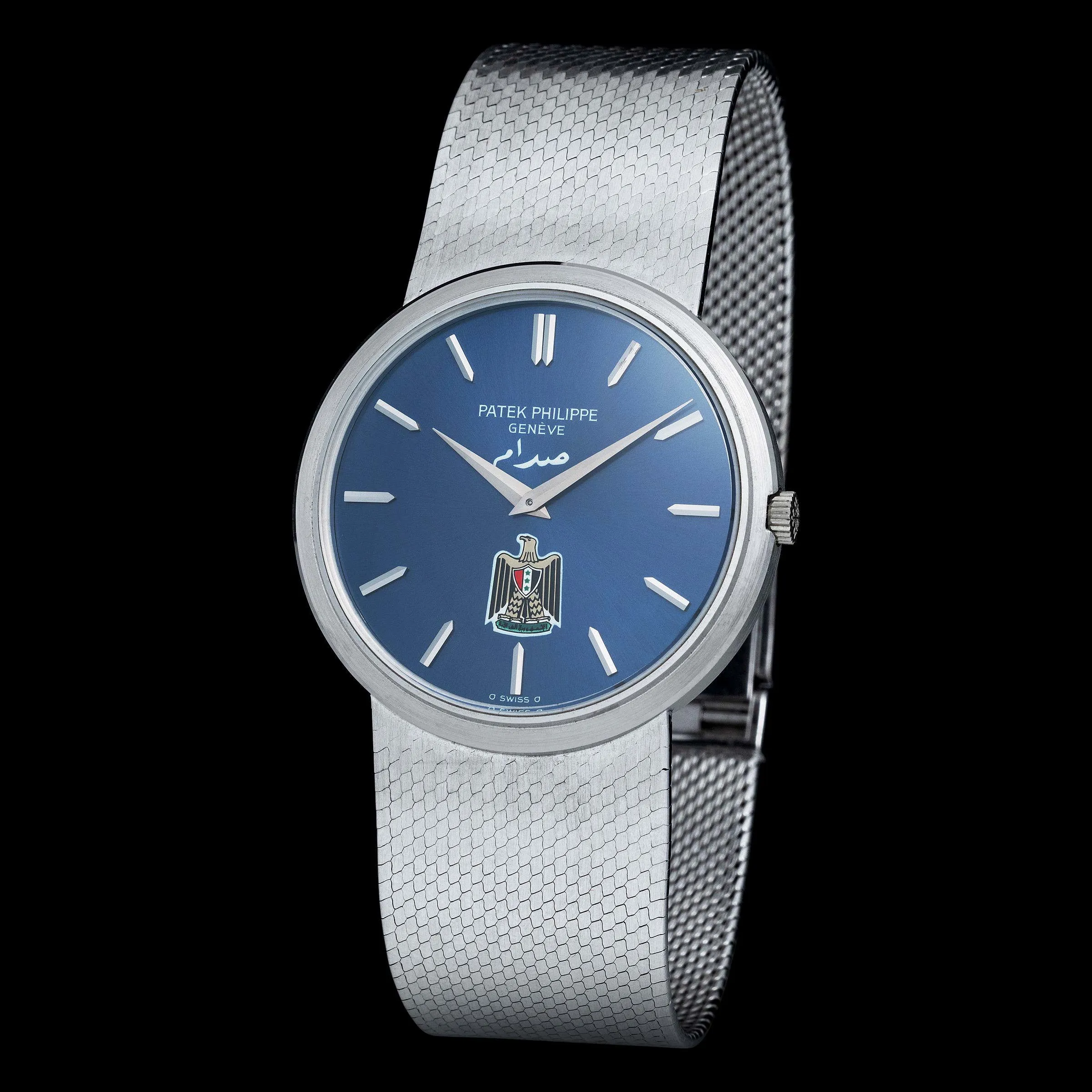 Patek Philippe Calatrava 3606-1 32.5mm White gold Blue